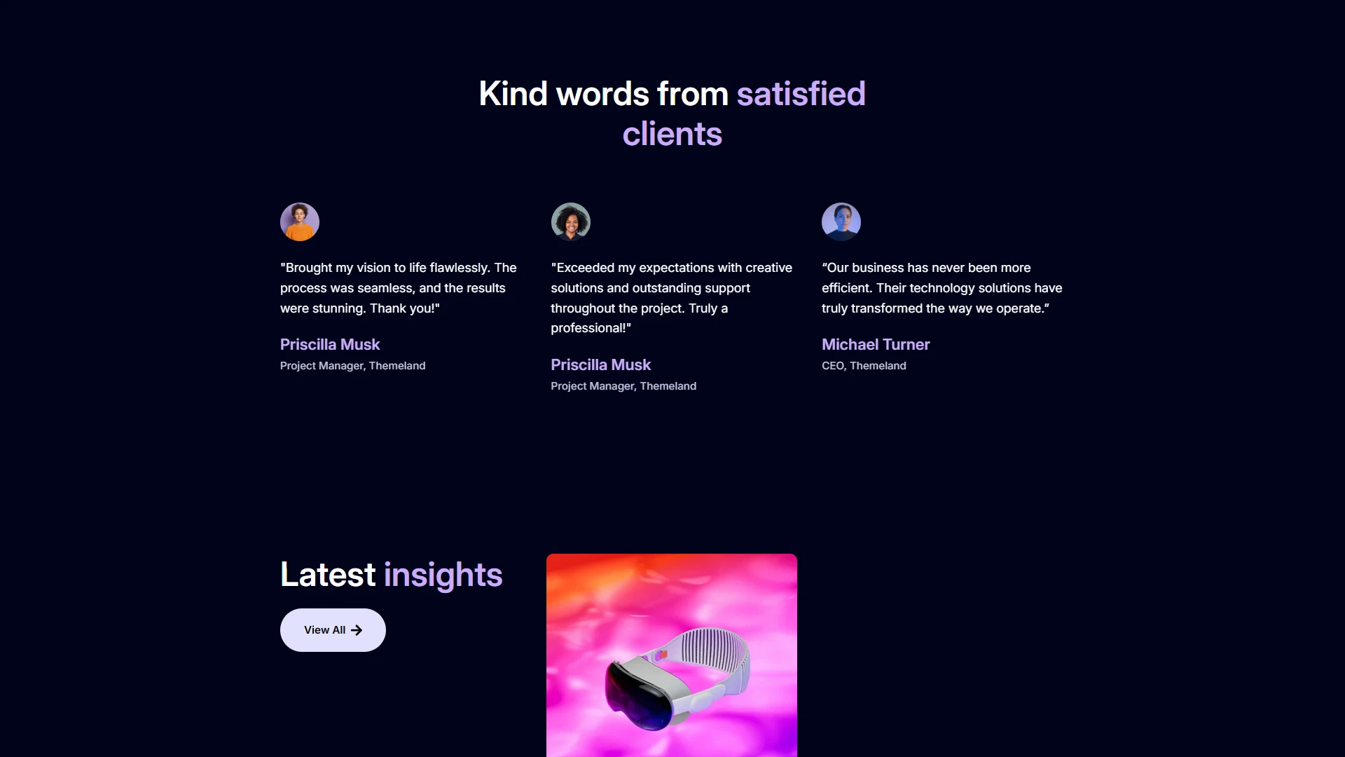 Relome - Personal Portfolio WordPress Theme