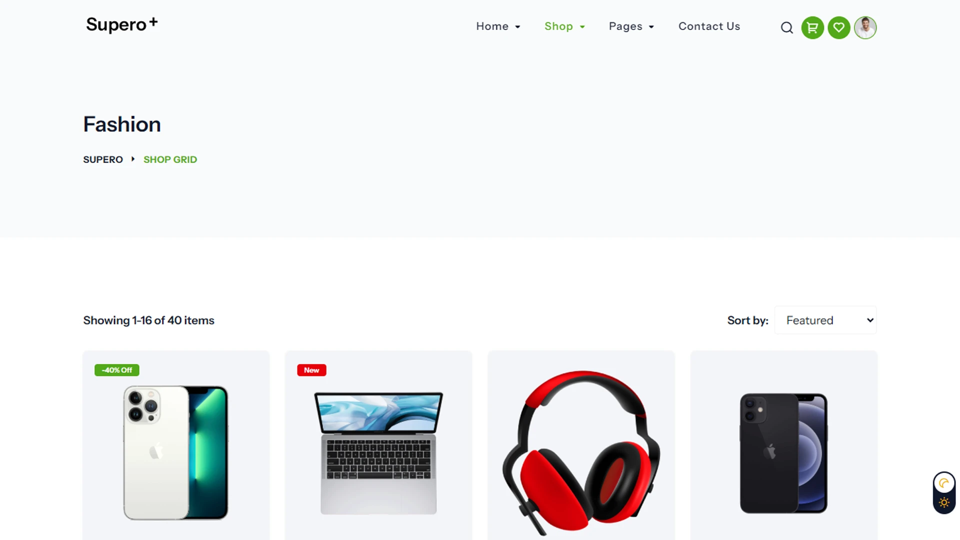 Supero - PHP Product Launching Landing Template