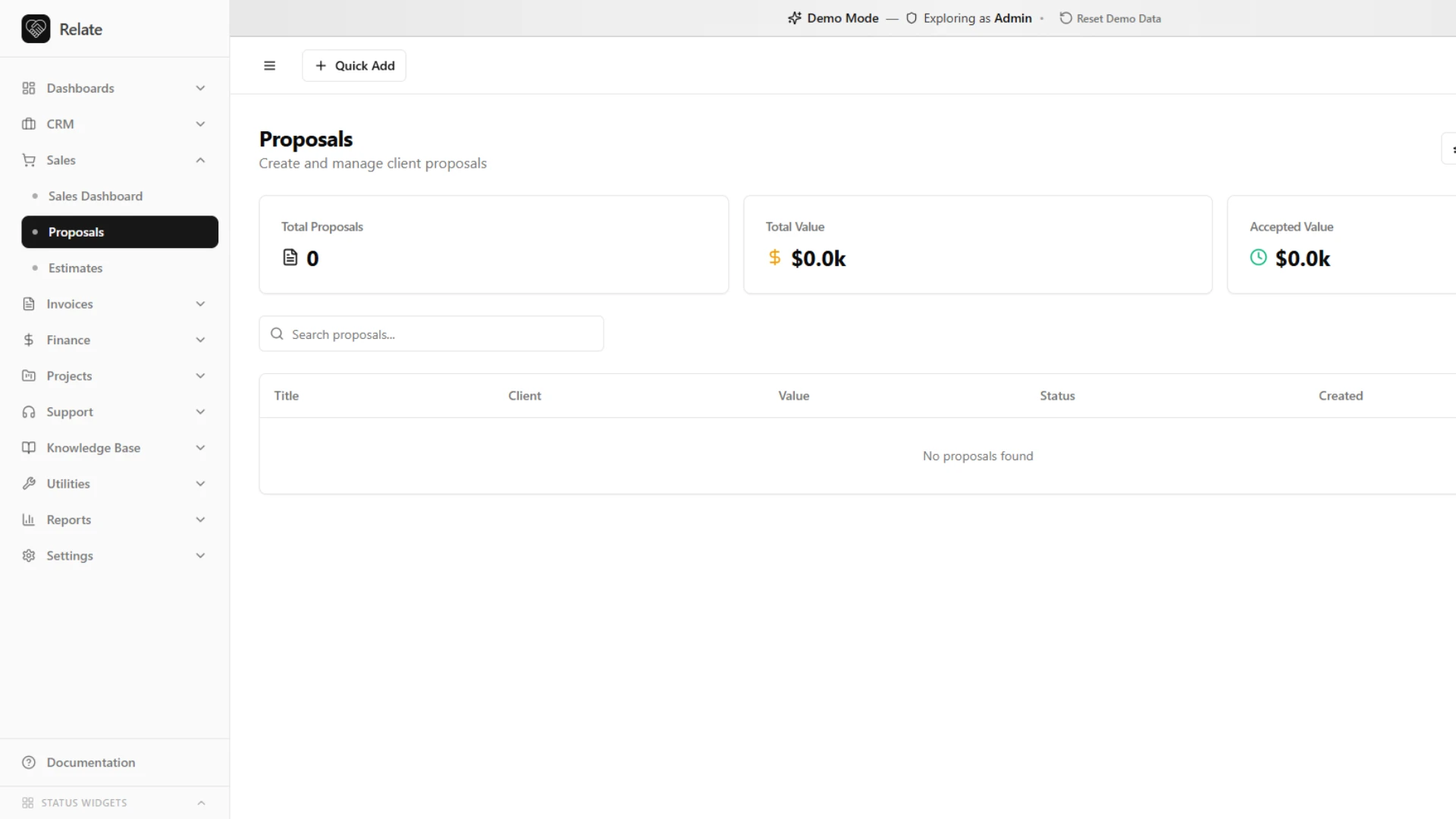 Relate - AI-Powered Complete CRM SaaS Platform