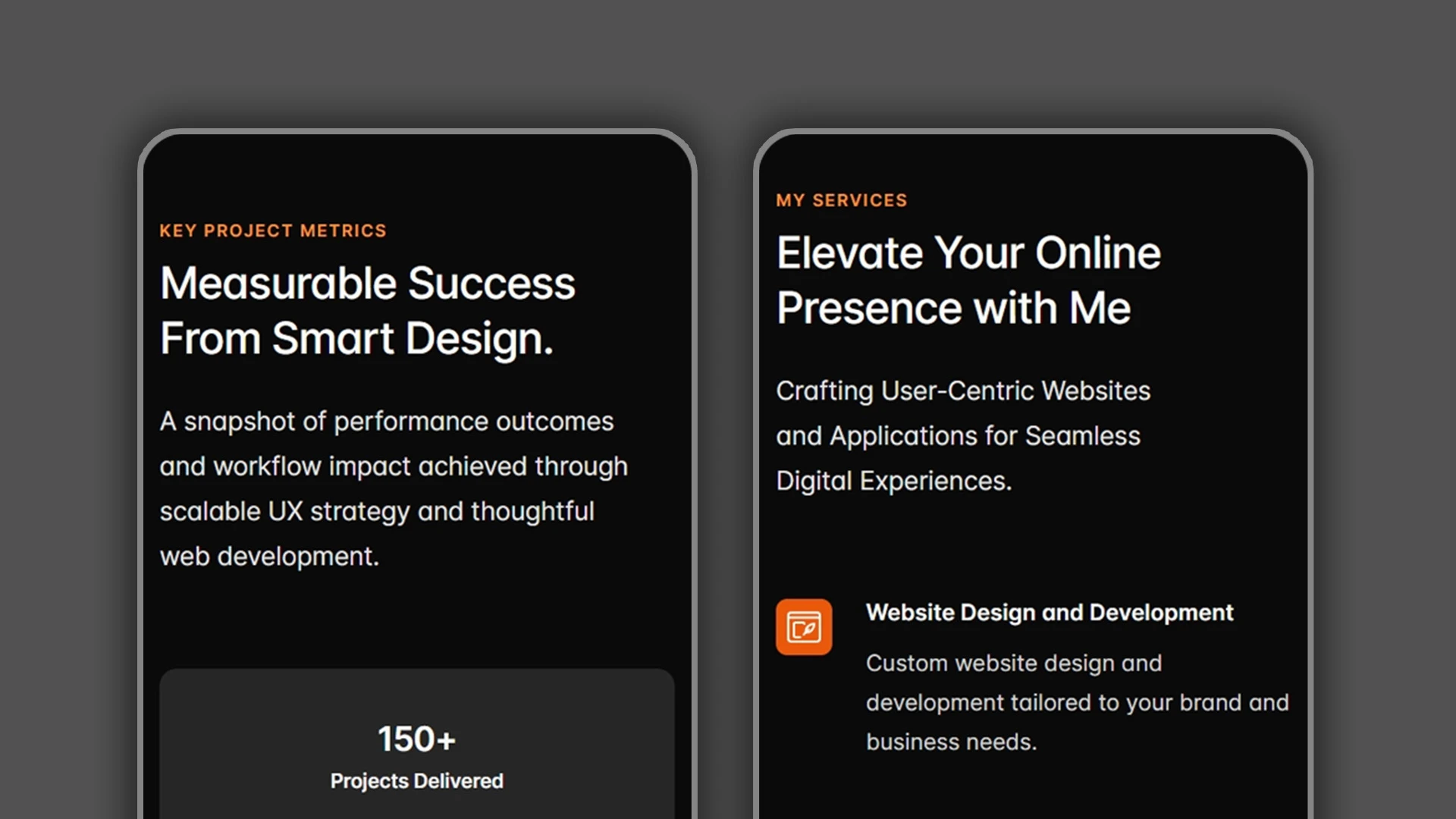 Uxoria - Sleek UX/UI Designer & Web Developer HTML Portfolio Template