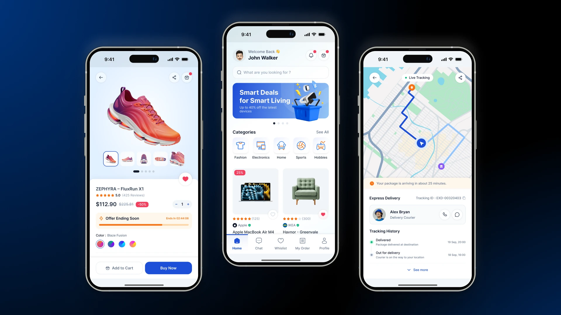 QuickShop - Ecommerce App UI Kit