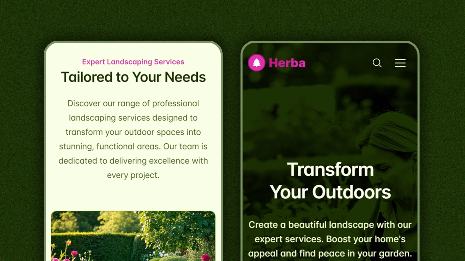 Herba - Innovative Landscaping and Green Spaces HTML Website Template
