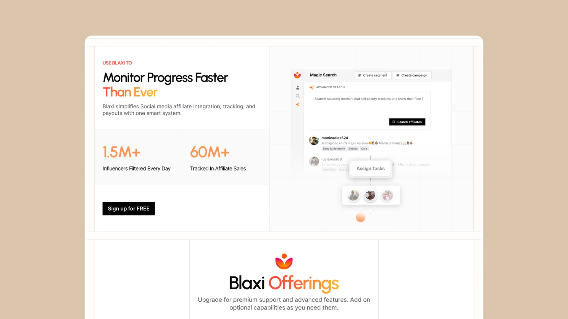Blaxi - Next.js & Tailwind CSS SaaS Startup & Affiliate Marketing Template