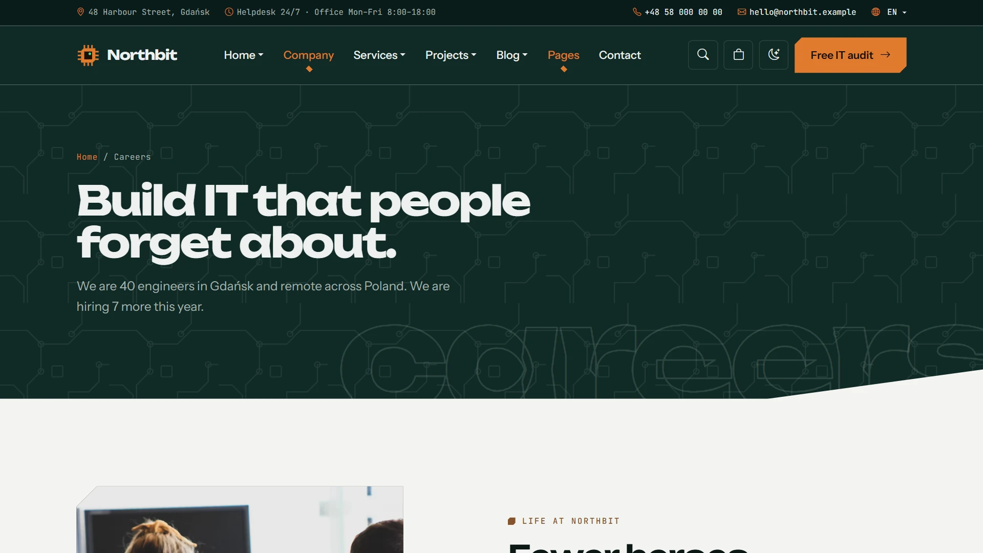 Northbit - IT Services & Solutions HTML Template