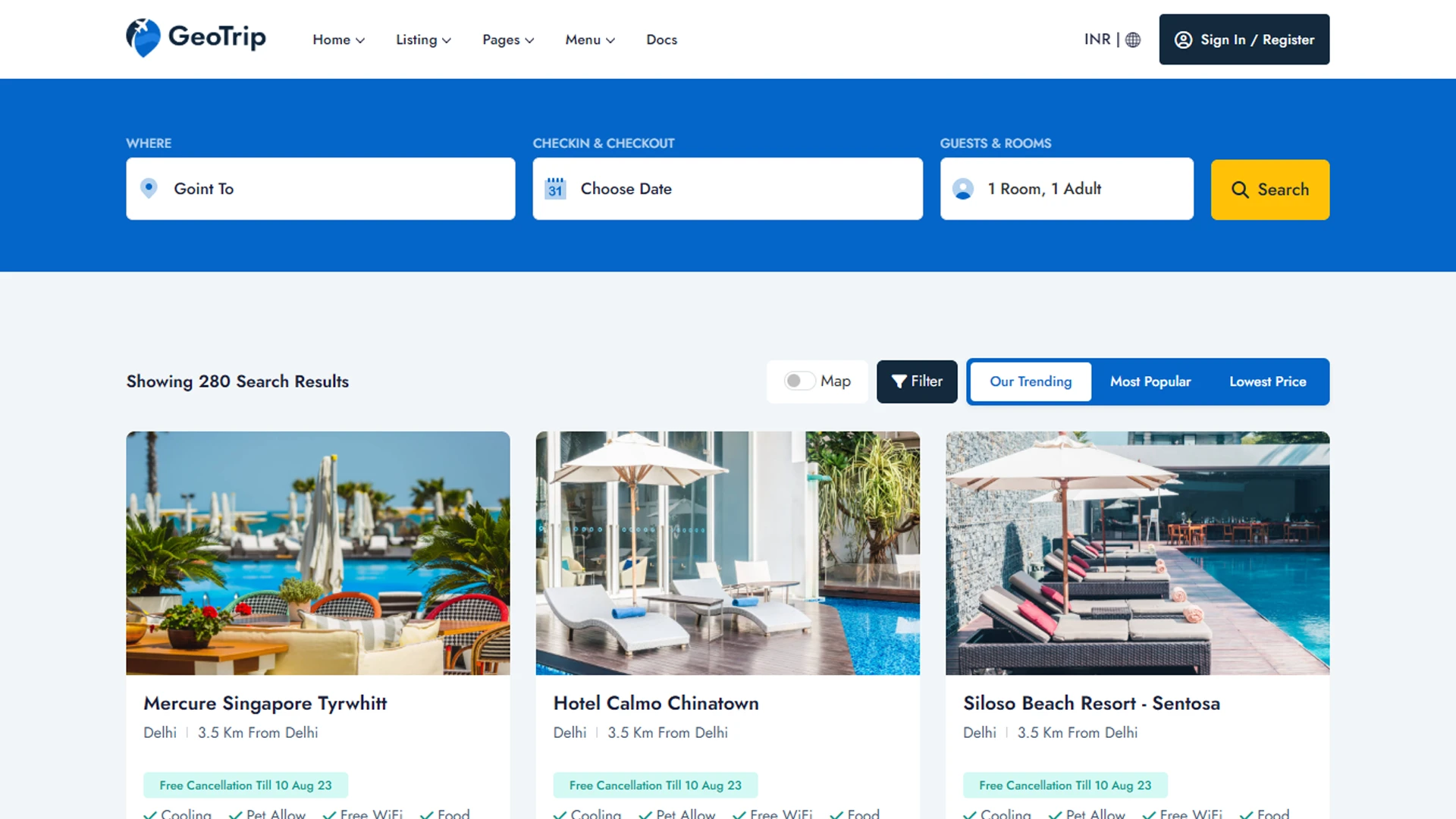 GeoTrip - CakePHP Multipurpose Business Listing & Booking Template
