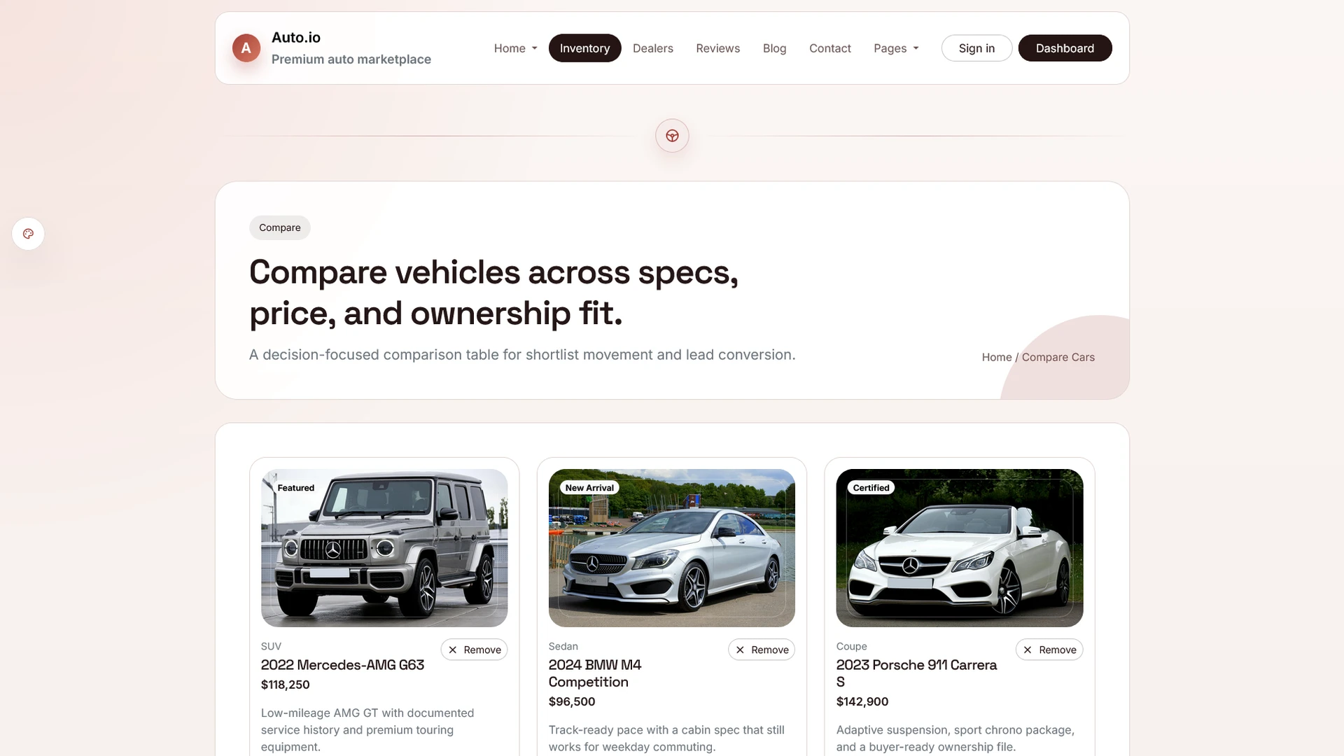 AutoIO - Cars Listings & Directory Template