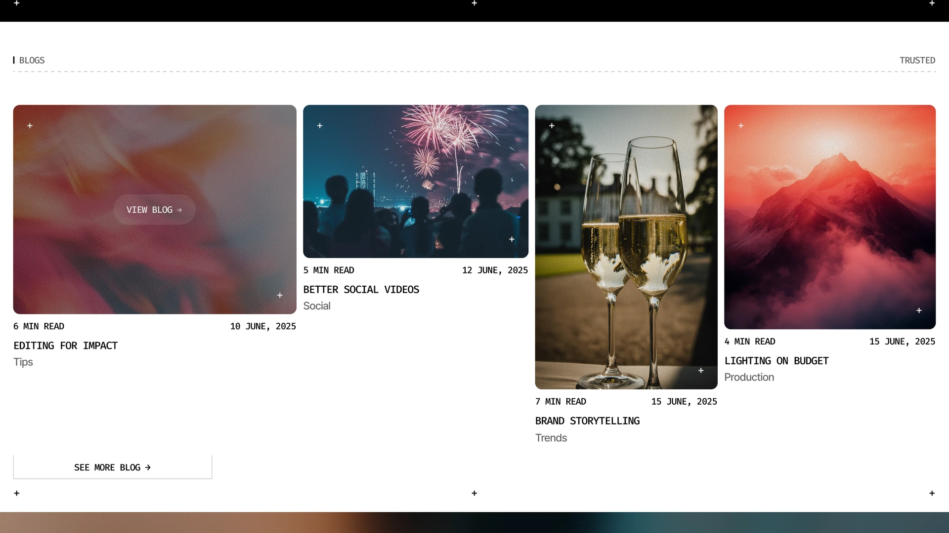 Egnis - Next.js 16 Creative Media and Video Production Studio Template