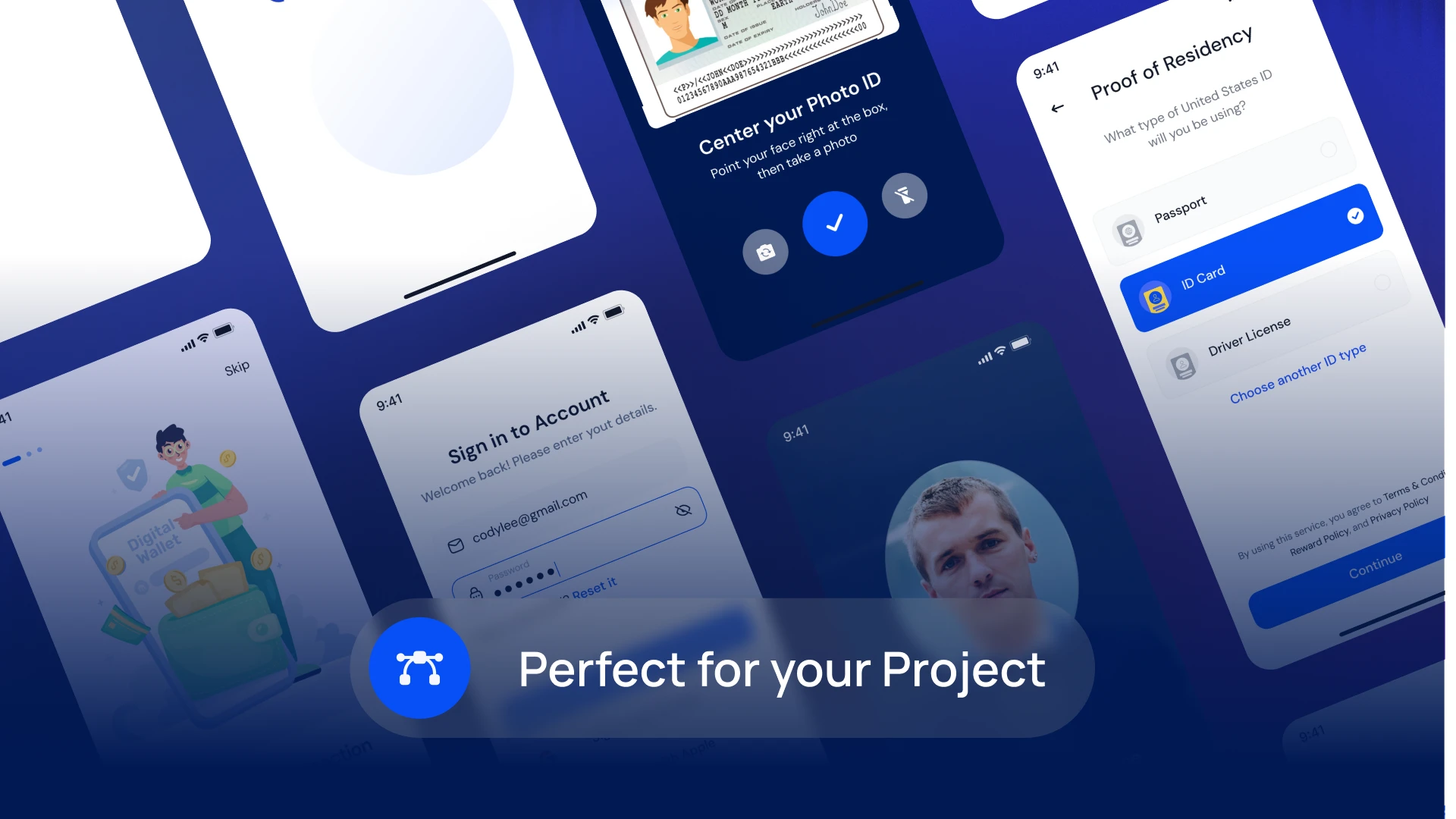 QraPay - E-Wallet Mobile App UI Kit