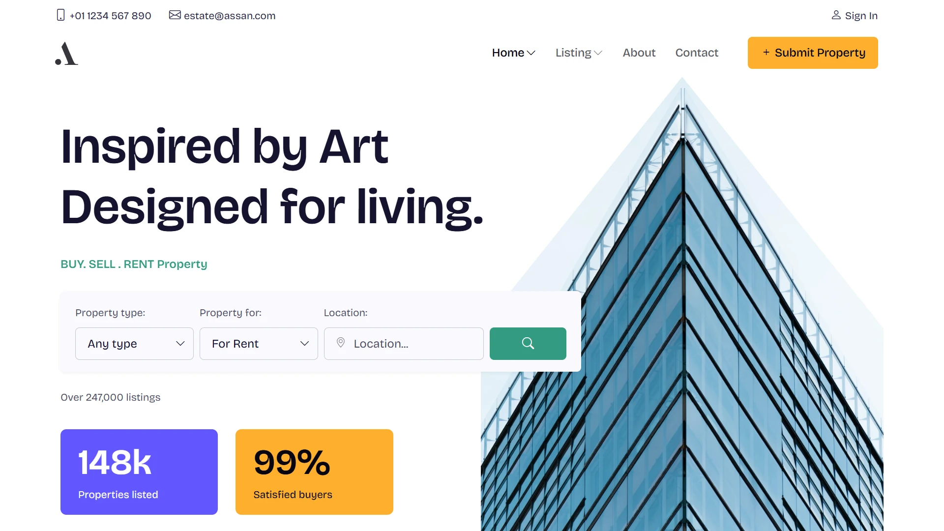 Assan - Multipurpose Template + Admin Template + UI Kit