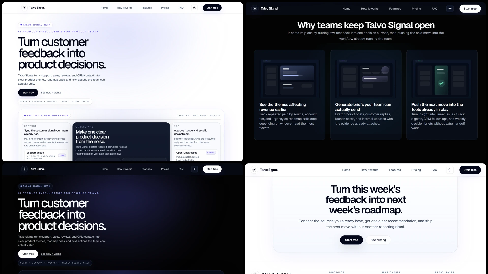 Rivetframe - Next.js AI Landing Page Template Pack