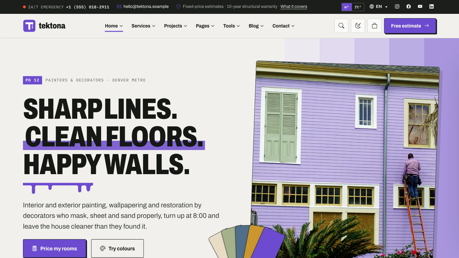 Tektona - Construction & Renovation HTML Template