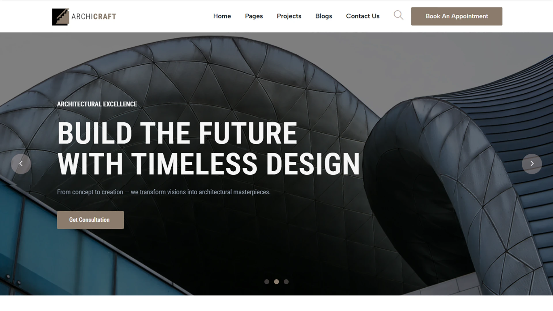 ArchiCraft - Architecture & Interior Design HTML Template