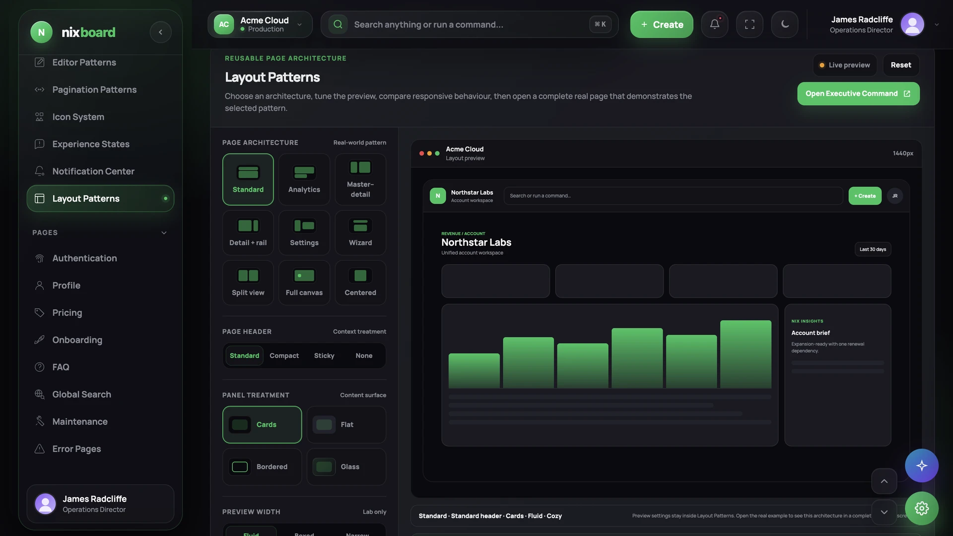 Nixboard - SaaS Operations & Revenue Intelligence Admin Dashboard