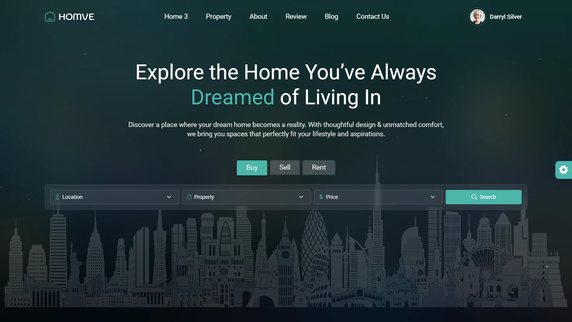 Homve - Real Estate Website Template React Modern Property Listing