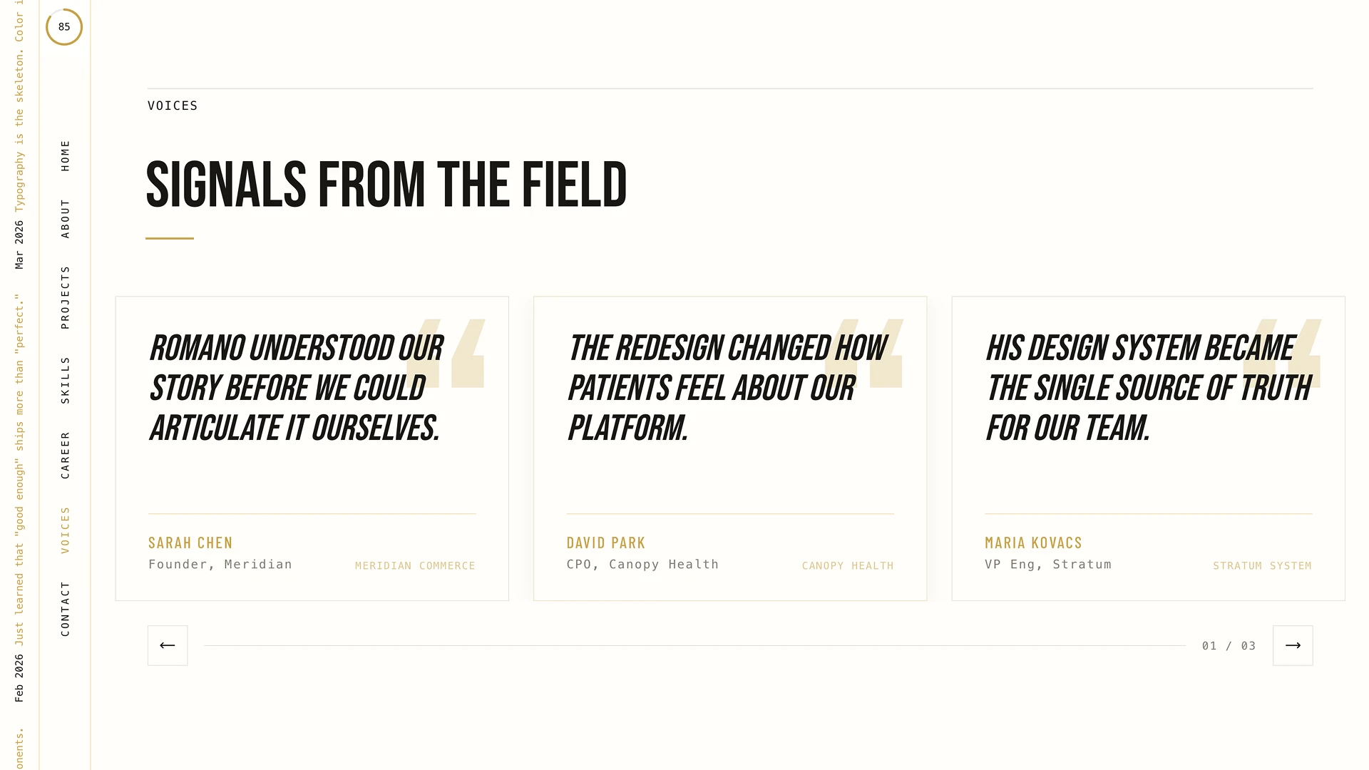 Proxima - Creative Portfolio Template