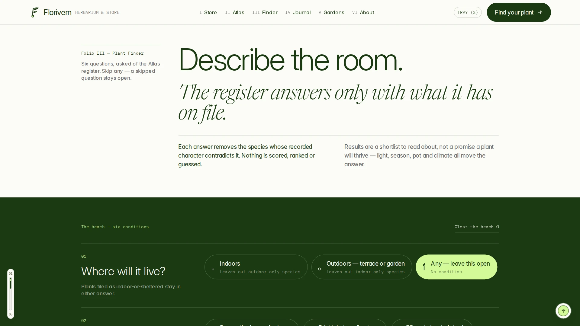 Florivern - Botanical Storefront, Plant Shop & Herbarium Framer Template (Screenshot 12 of 20)