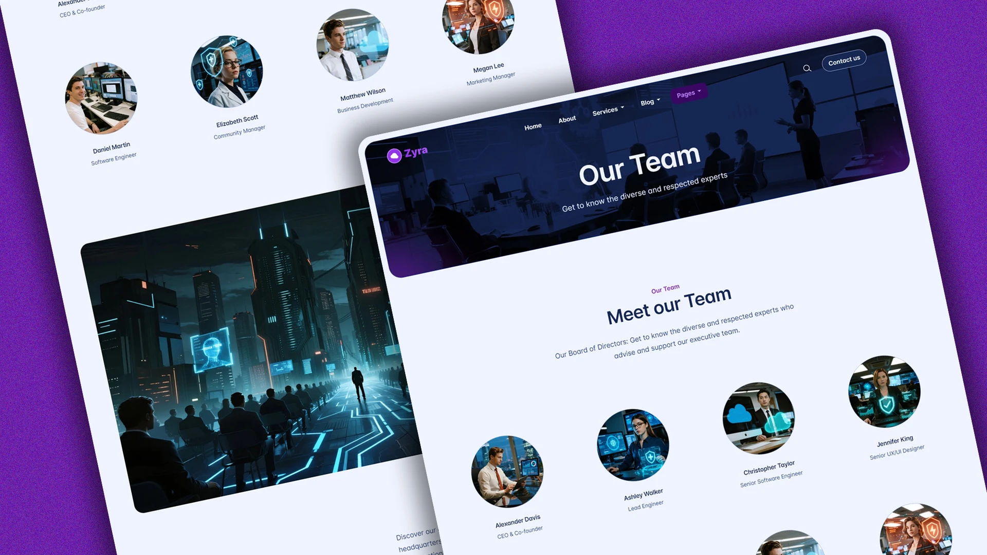 Zyra - Multipurpose IT Solutions & Business Services HTML Website Template