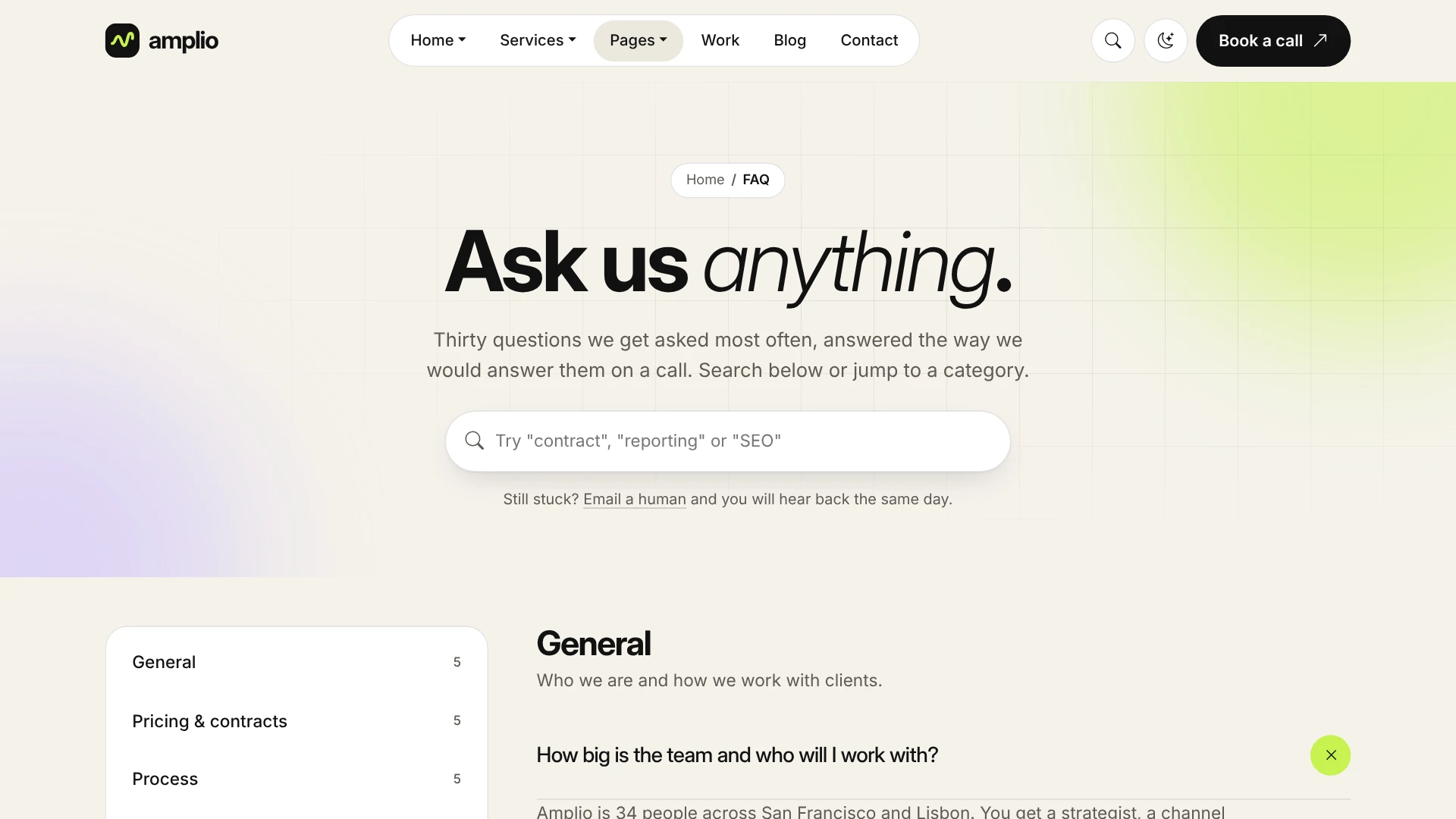 Amplio - Digital Marketing Agency HTML Template