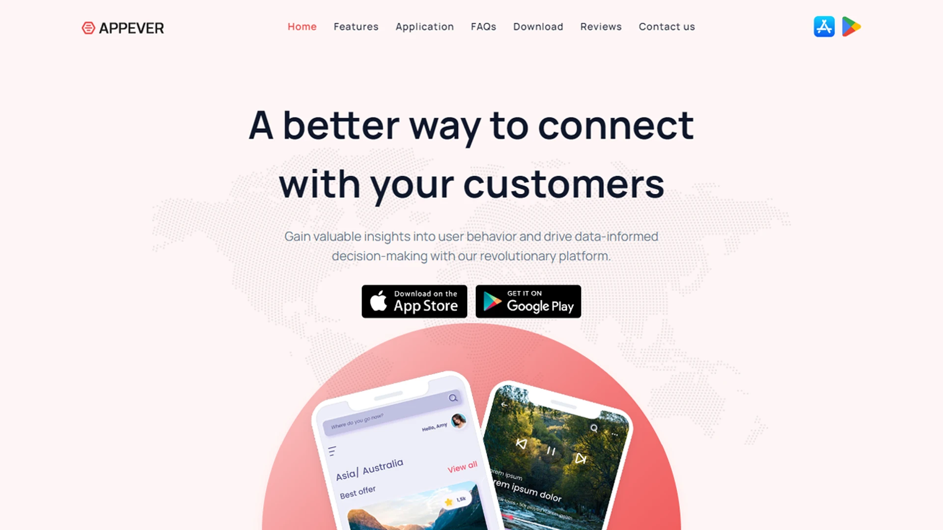 Appever - App Landing HTML Template