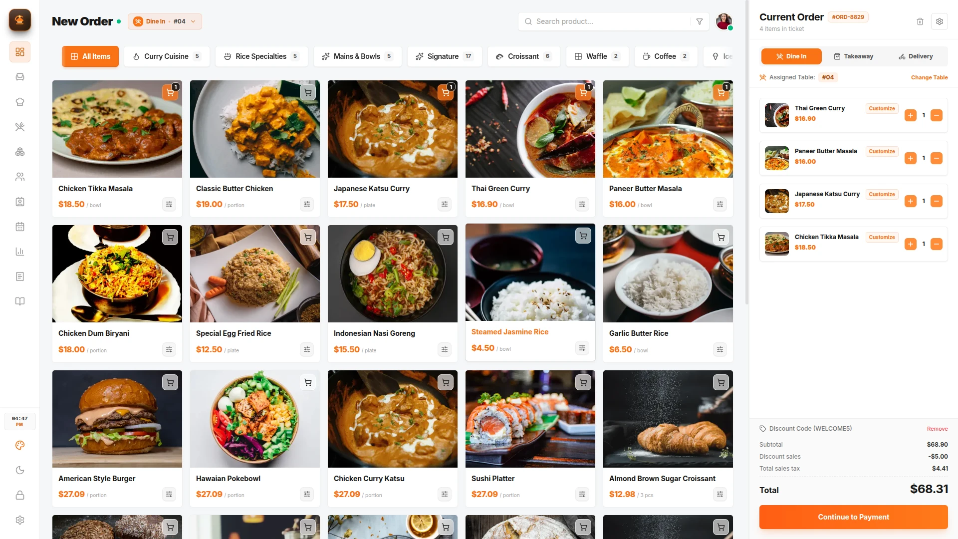 Spice Hub POS - Next.js 15 Restaurant POS & SaaS Dashboard Template