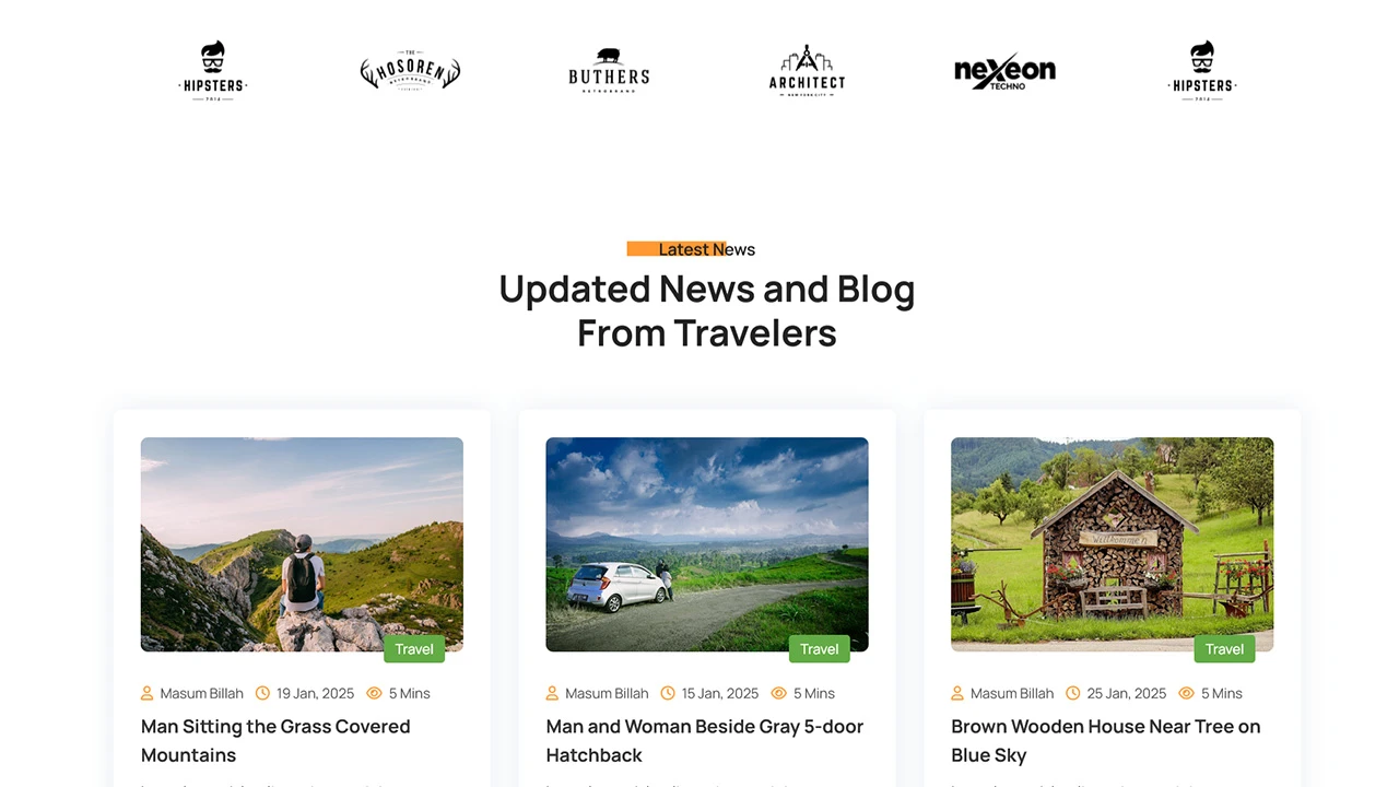 Tripx - Hotel and Travel Booking HTML Template
