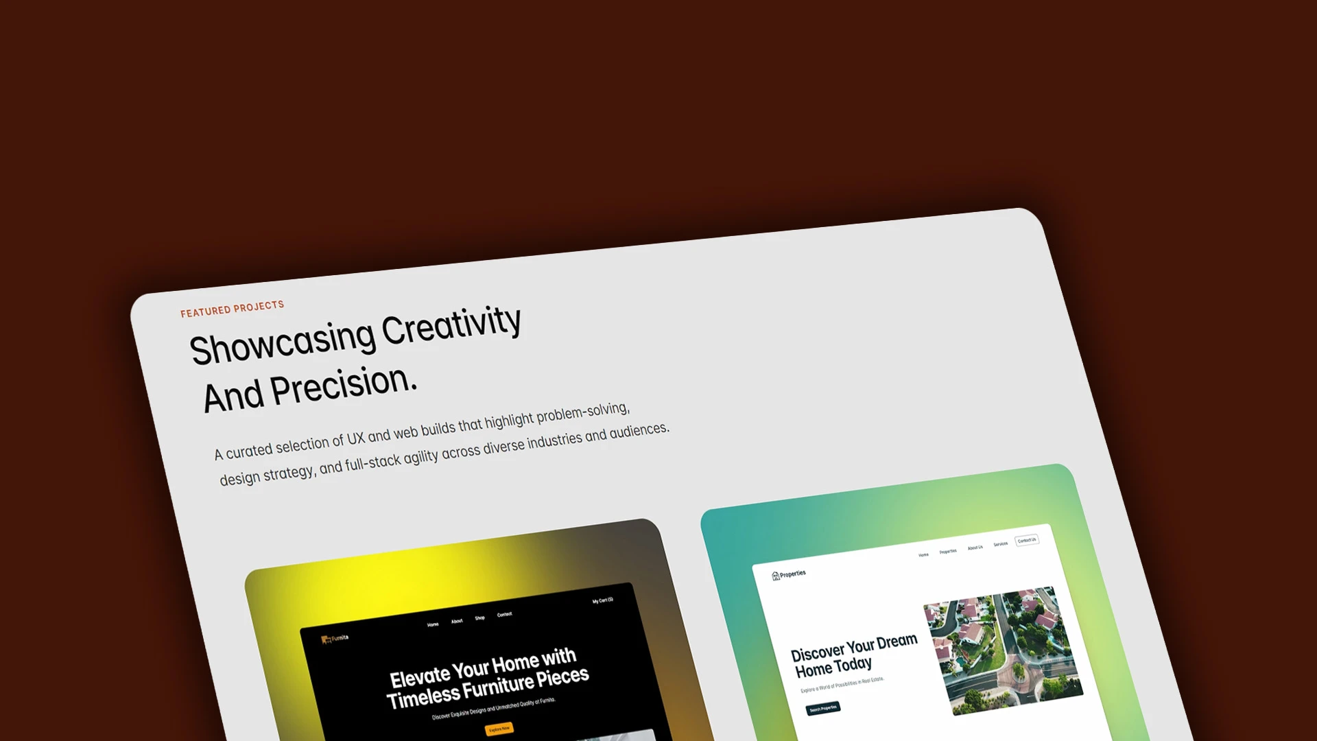 Uxoria - Sleek UX/UI Designer & Web Developer HTML Portfolio Template