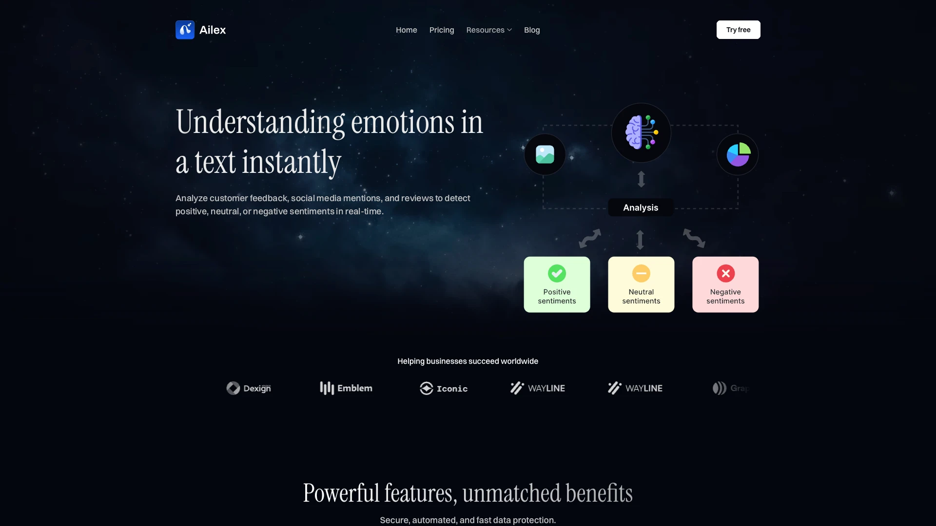 Ailex - AI, SaaS, Technology & Startup Framer & Figma Template