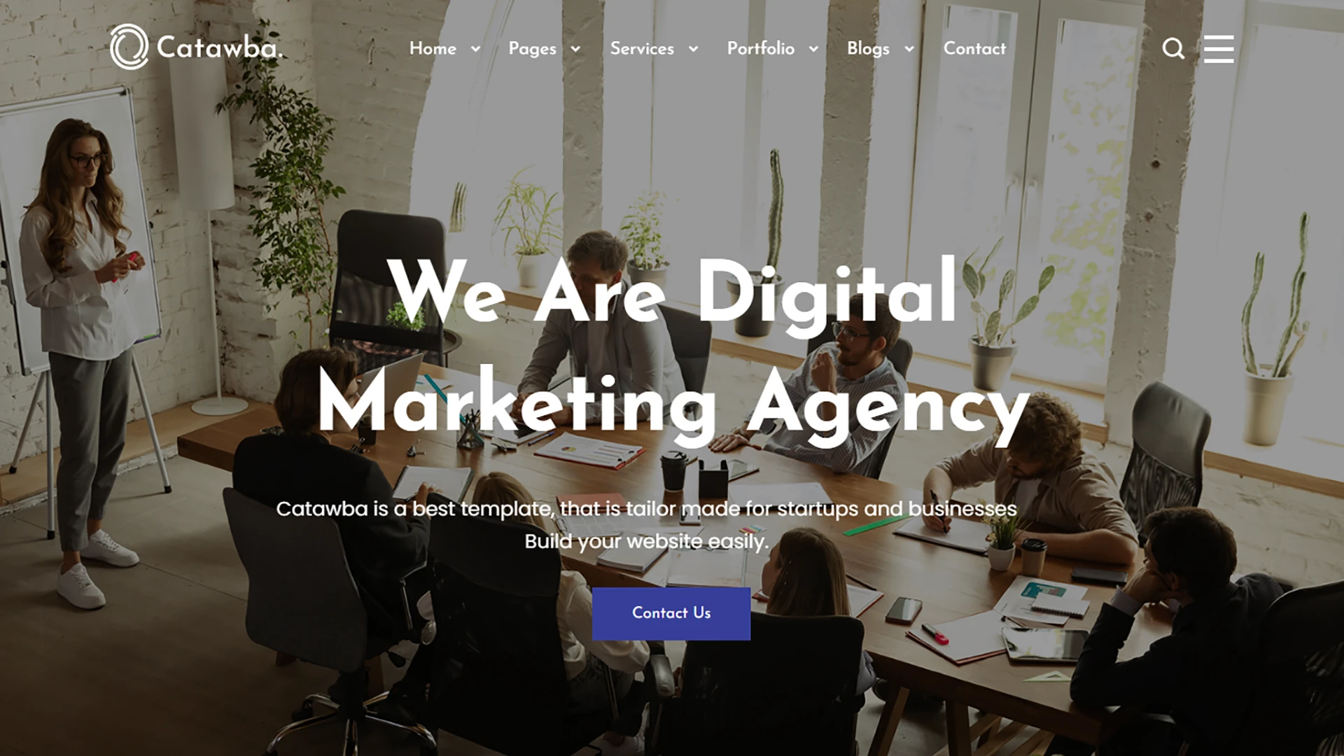 Catawba - Creative Agency Multipurpose HTML Template
