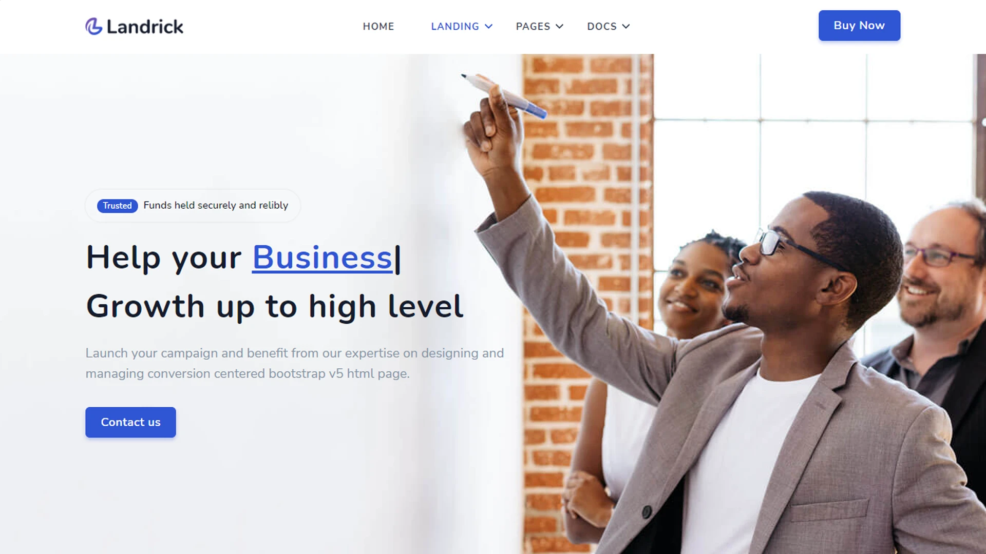 Landrick - App, Saas & Software Landing & Admin Dashboard Bootstrap 5 Template