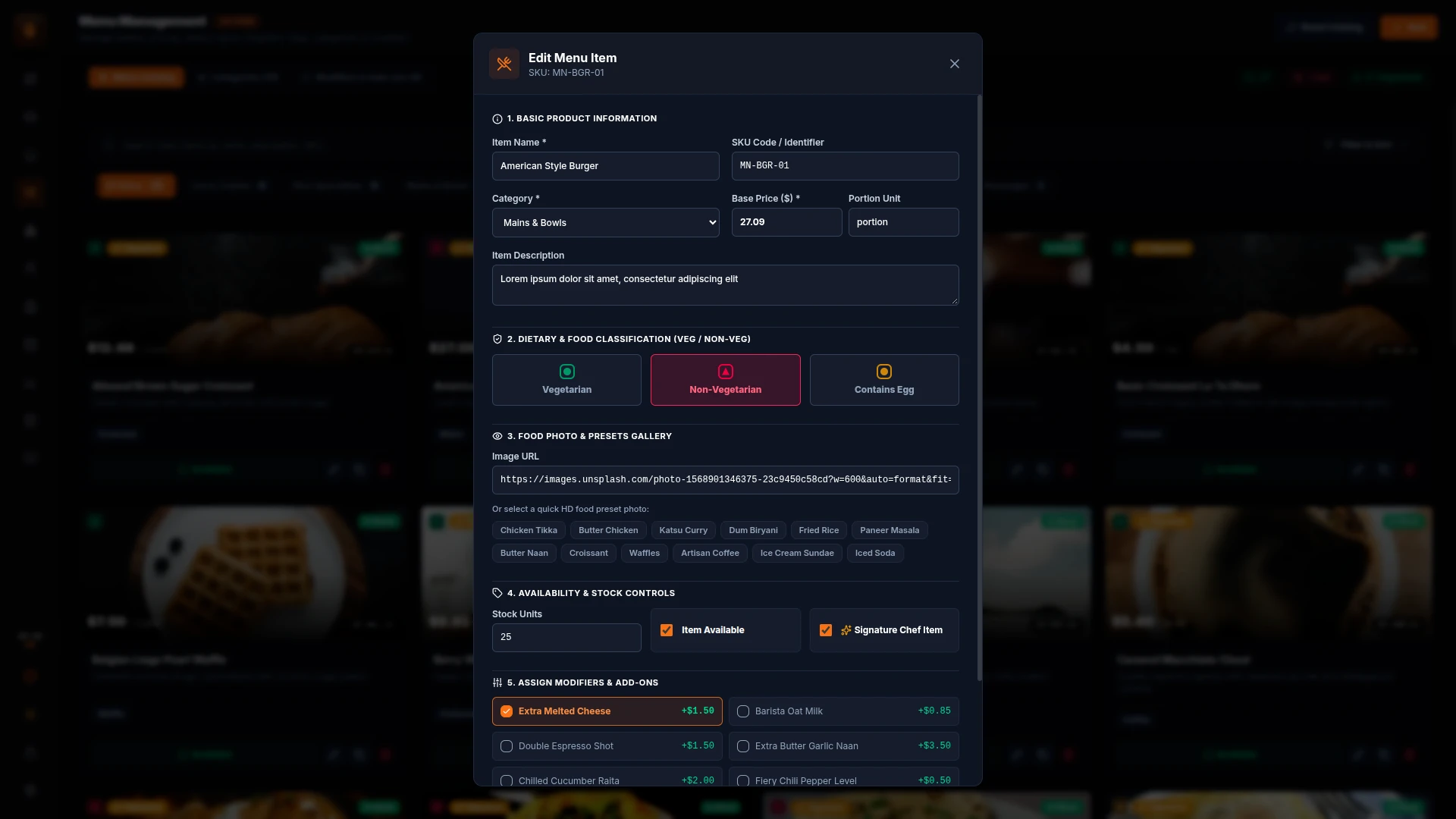 Spice Hub POS - Next.js 15 Restaurant POS & SaaS Dashboard Template