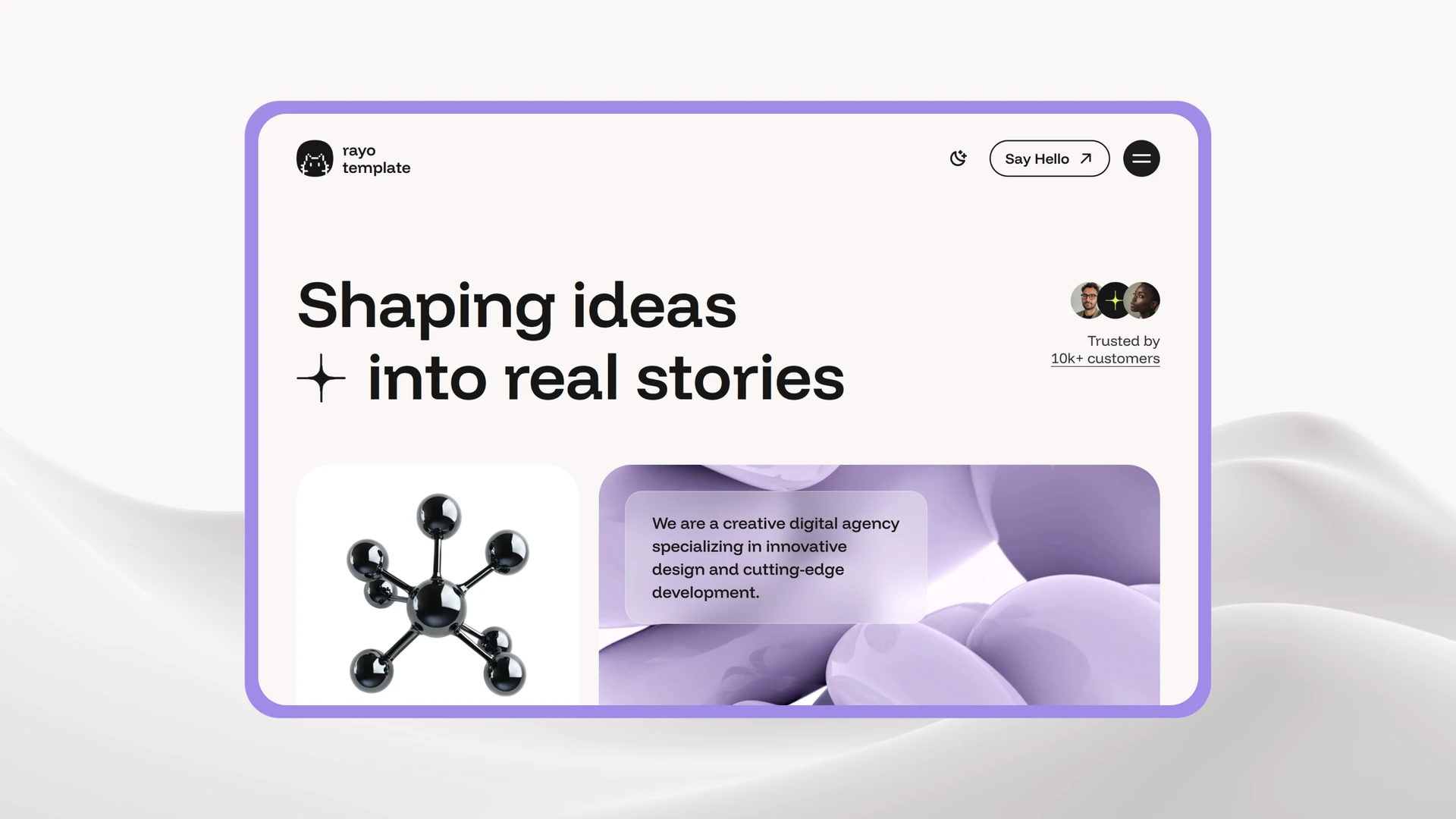 Rayo - Digital Agency & Personal Portfolio HTML Template