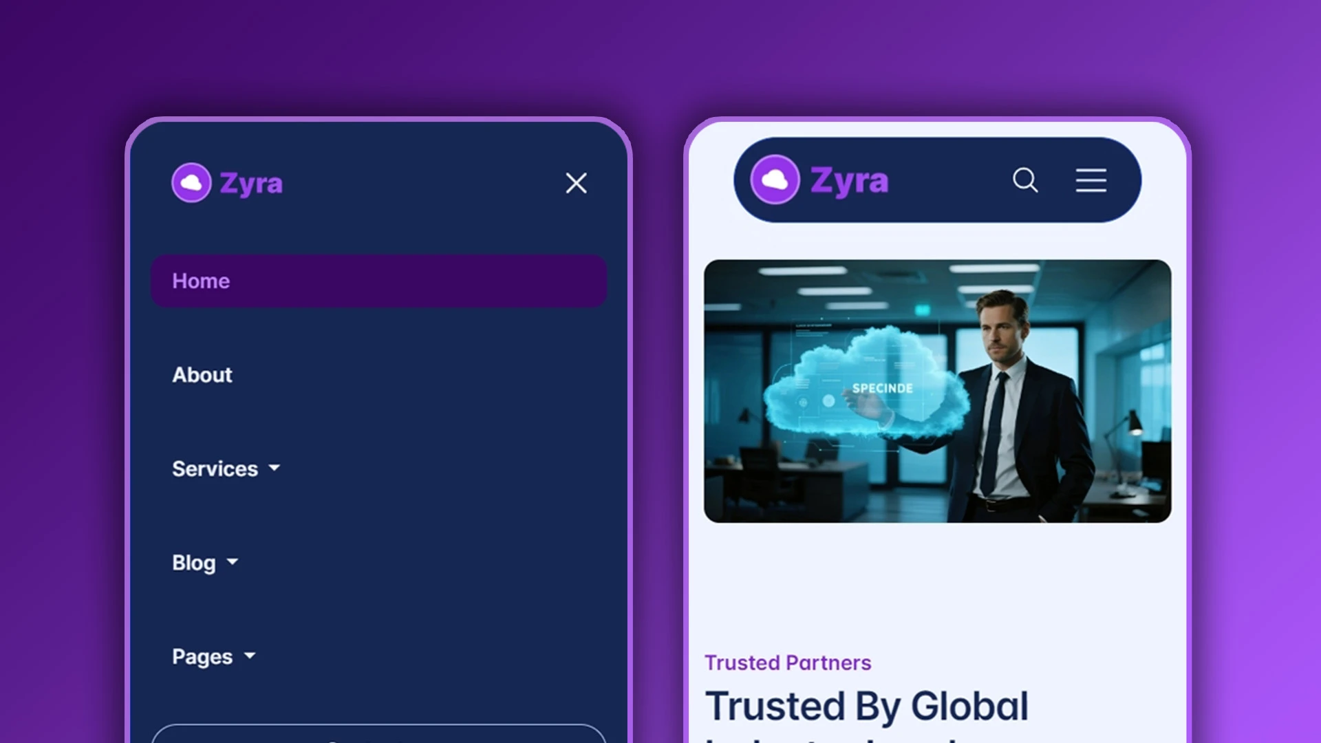 Zyra - Multipurpose IT Solutions & Business Services HTML Website Template