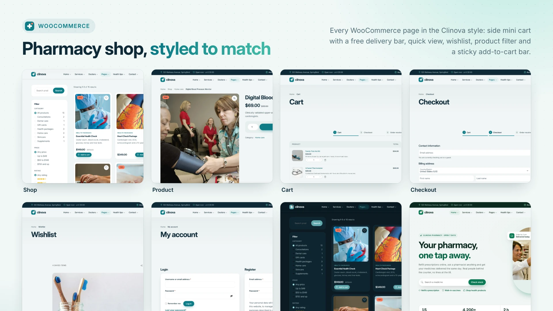 Clinova - Medical Clinic & Healthcare WordPress Theme