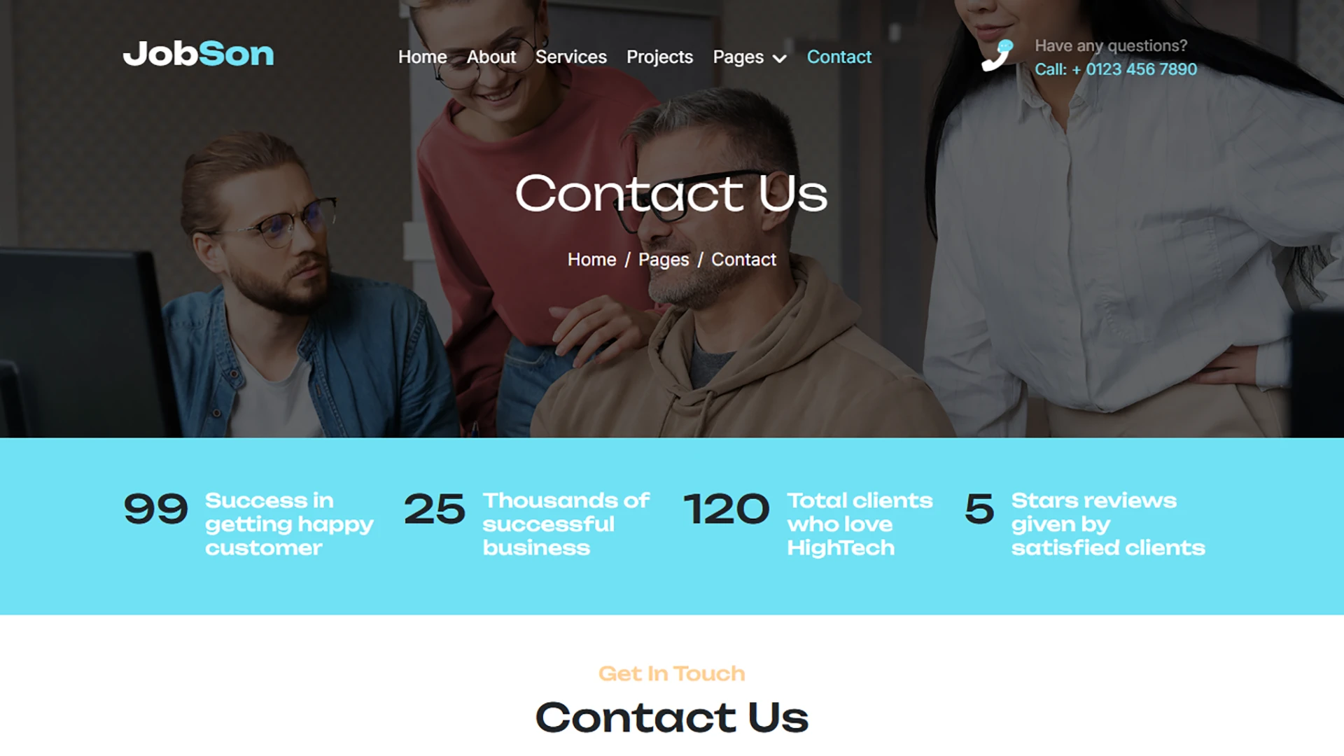 JobSon - Creative Agency Multipurpose HTML Template