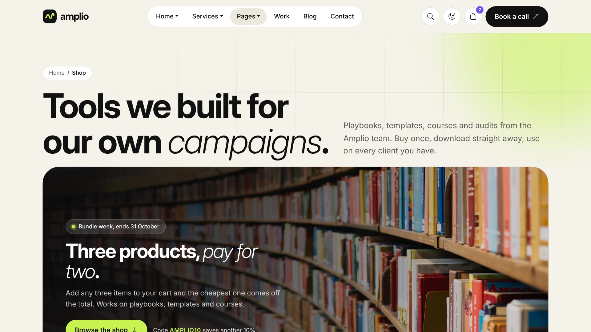 Amplio - Digital Marketing Agency HTML Template