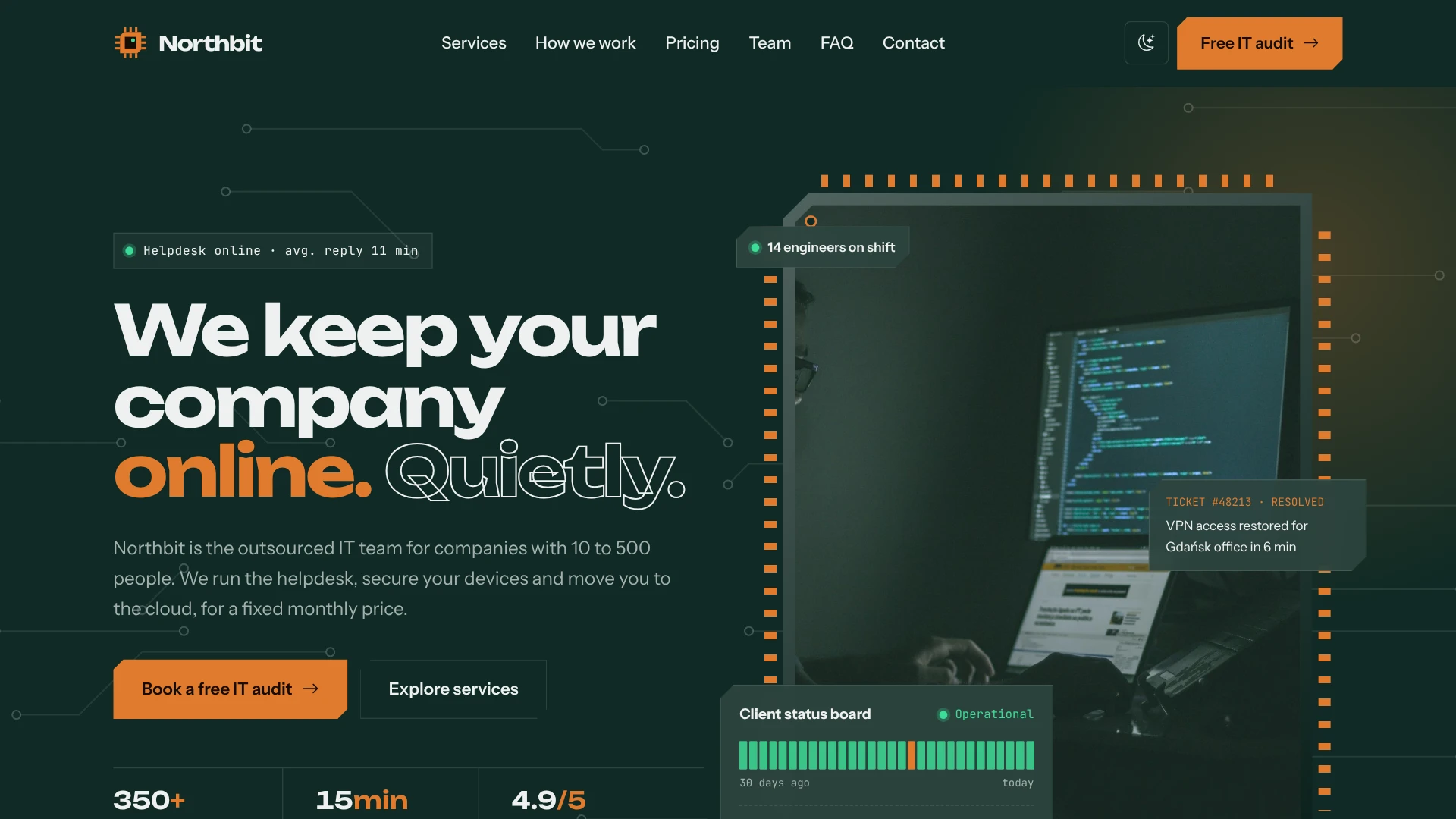 Northbit - IT Services & Solutions WordPress Theme