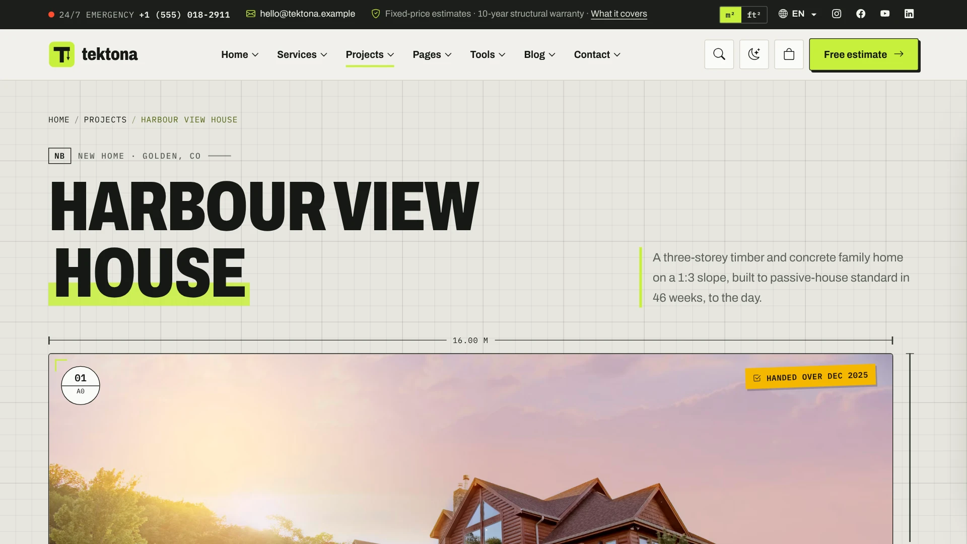 Tektona - Construction & Renovation HTML Template
