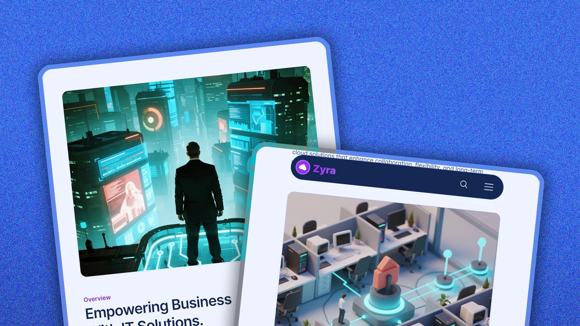 Zyra - Multipurpose IT Solutions & Business Services HTML Website Template