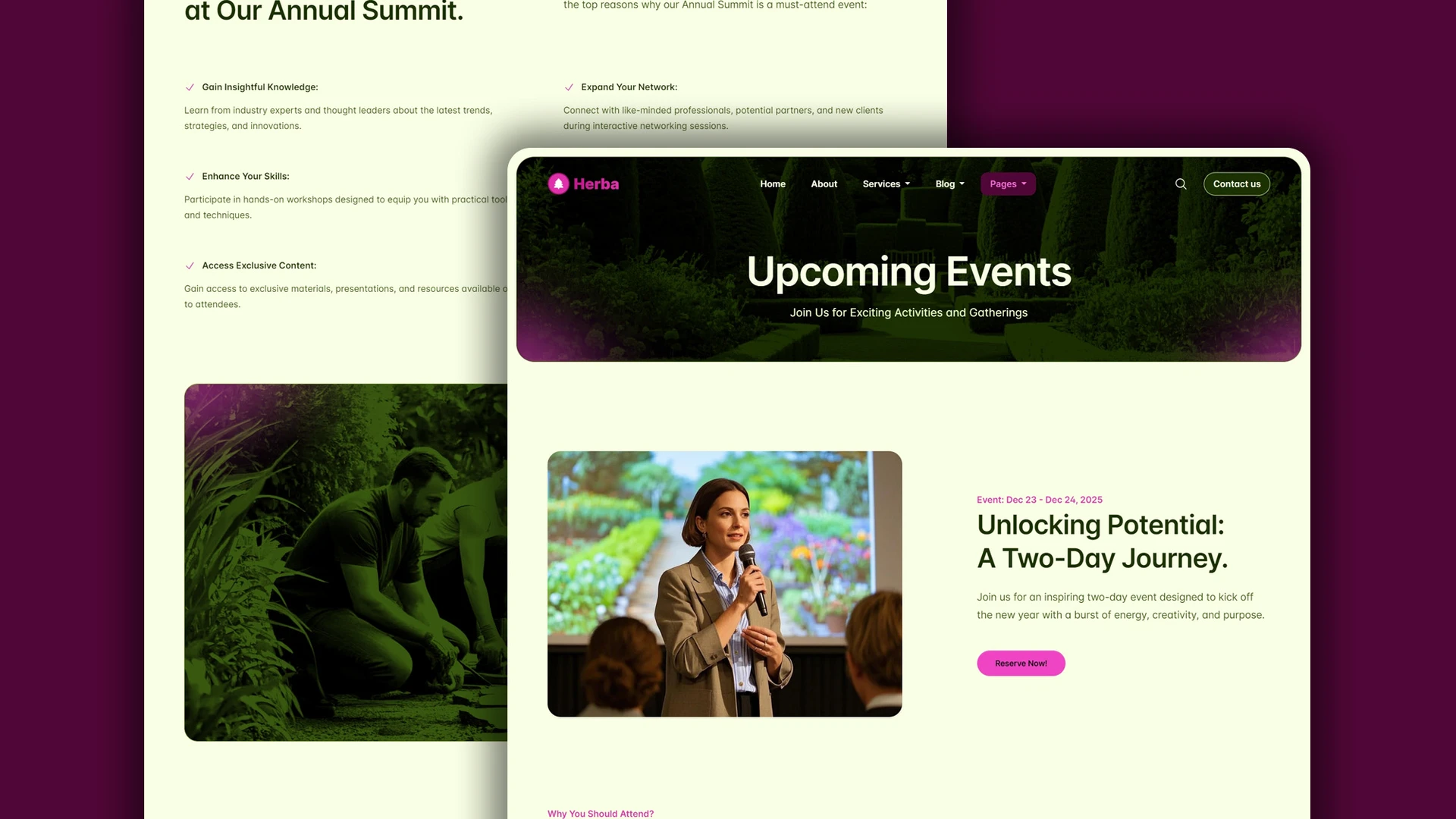 Herba - Innovative Landscaping and Green Spaces HTML Website Template