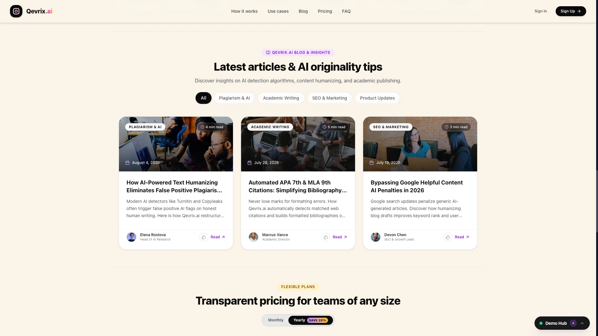 Qevrix - Next.js AI SaaS, Enterprise & Portfolio Landing Page Collection