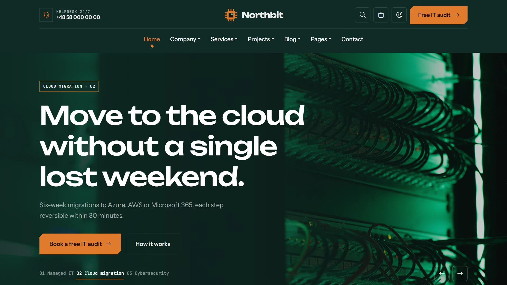 Northbit - IT Services & Solutions HTML Template