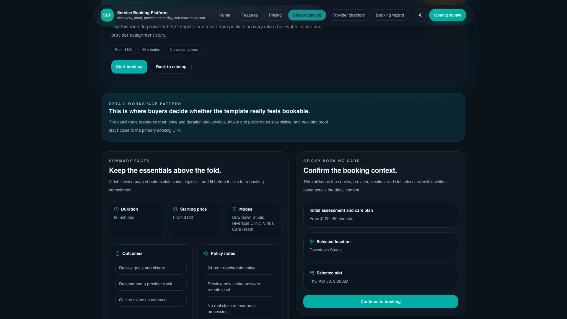 ServiceFlow - Service Booking Platform, CRM & Admin Template