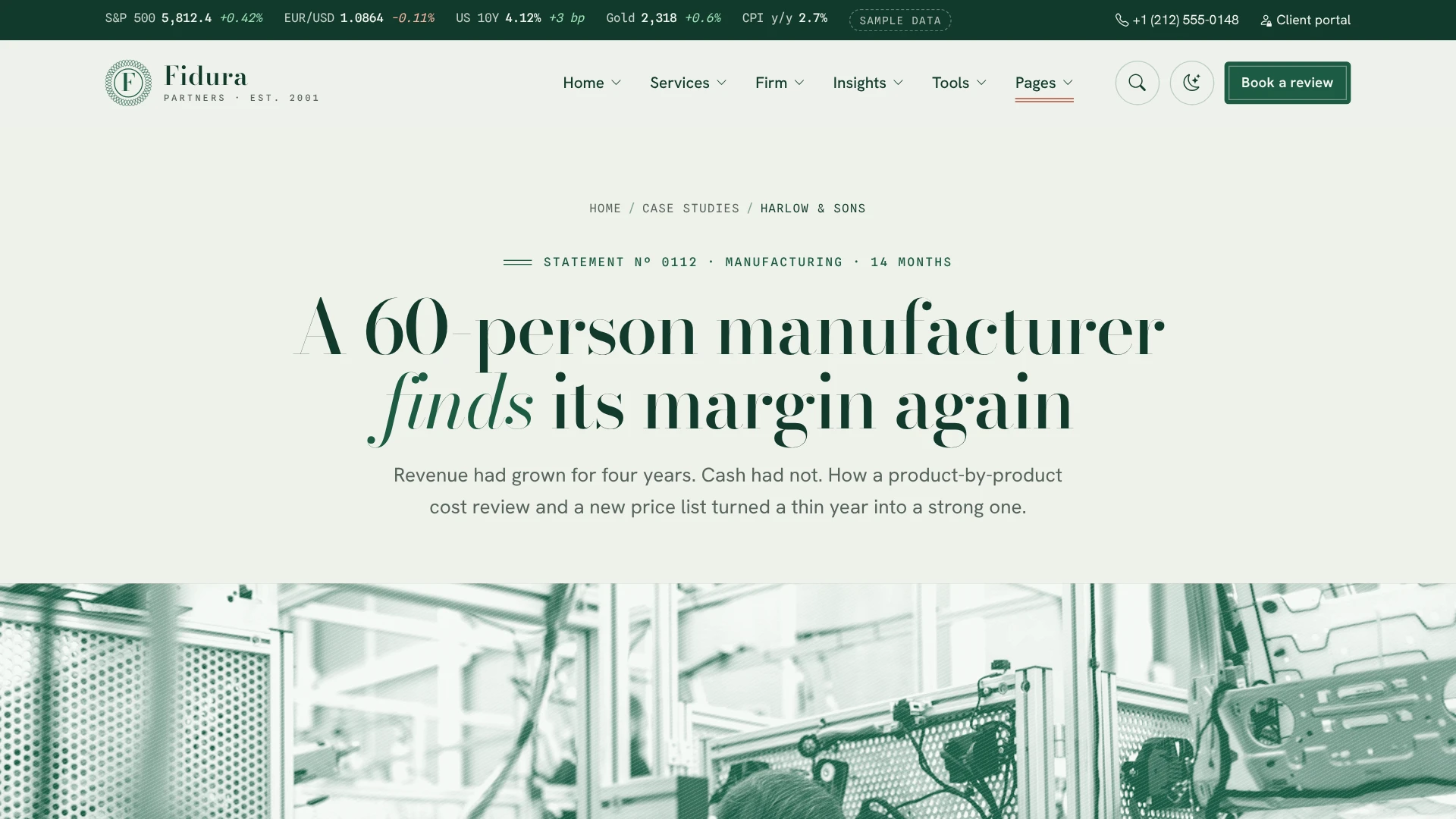 Fidura - Consulting & Finance HTML Template (Screenshot 17 of 17)