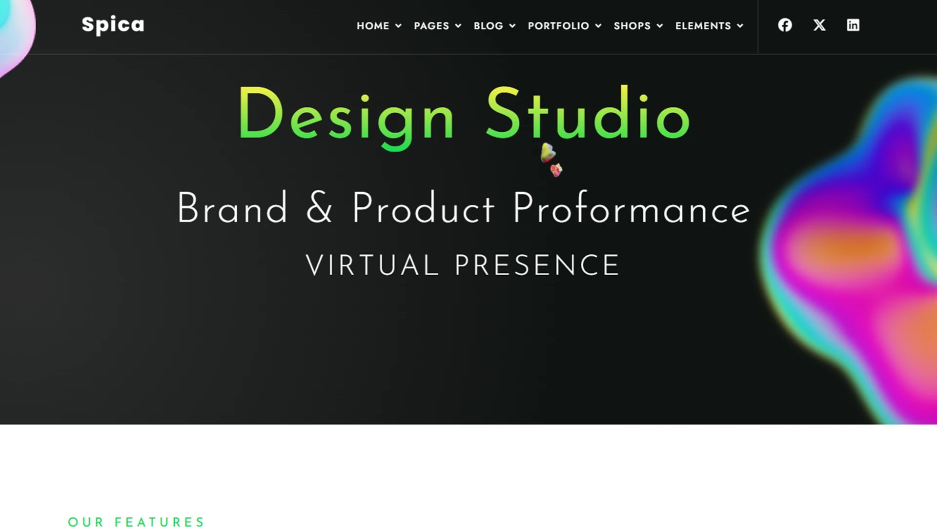 Spica - Creative Multipurpose HTML Template