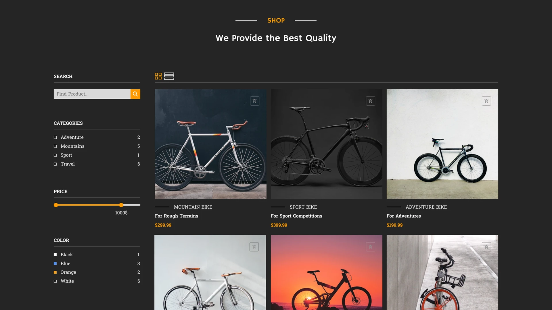Trail - Modern Cycling and Outdoor Brands Figma Website Template