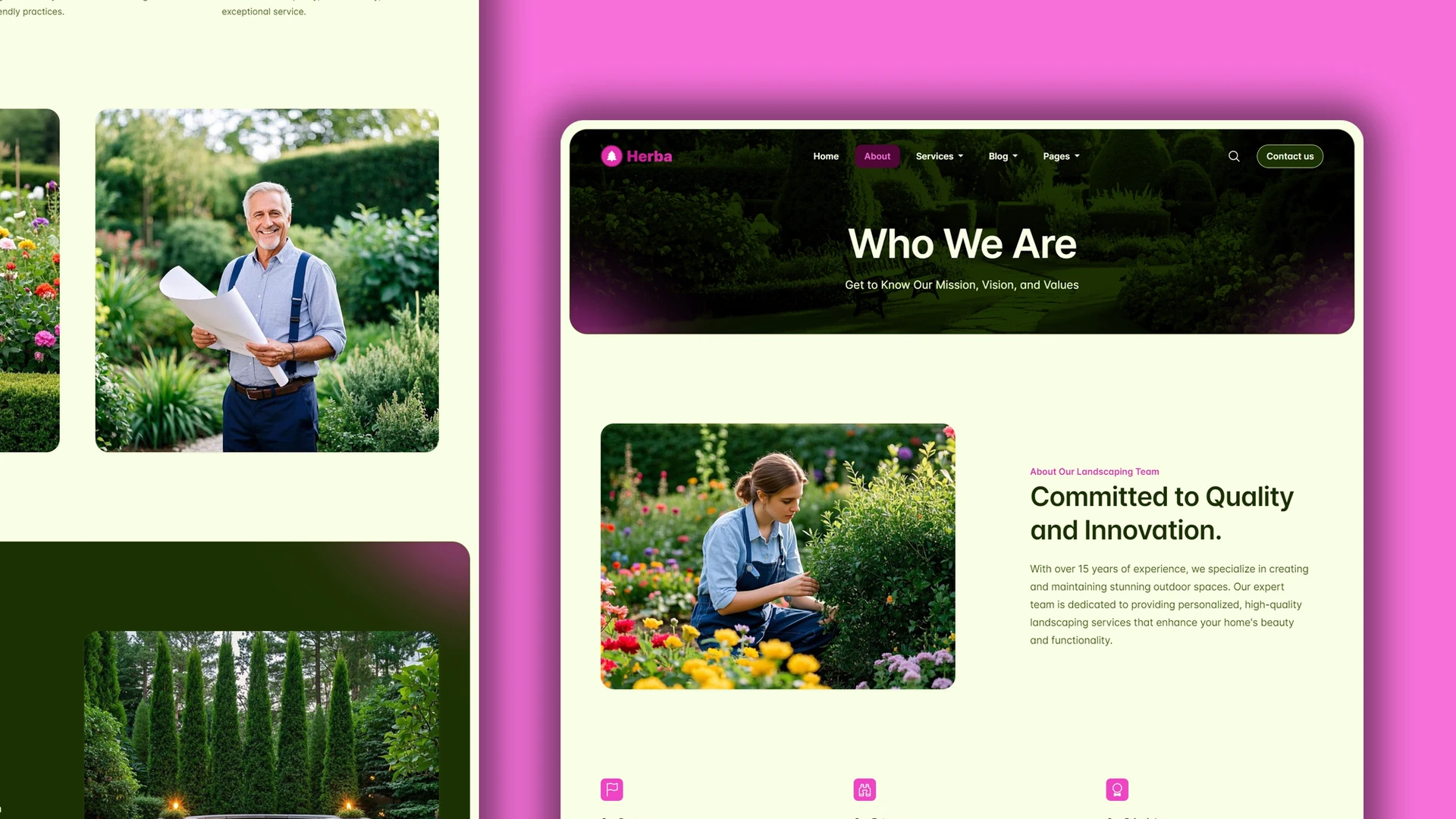 Herba - Innovative Landscaping and Green Spaces HTML Website Template