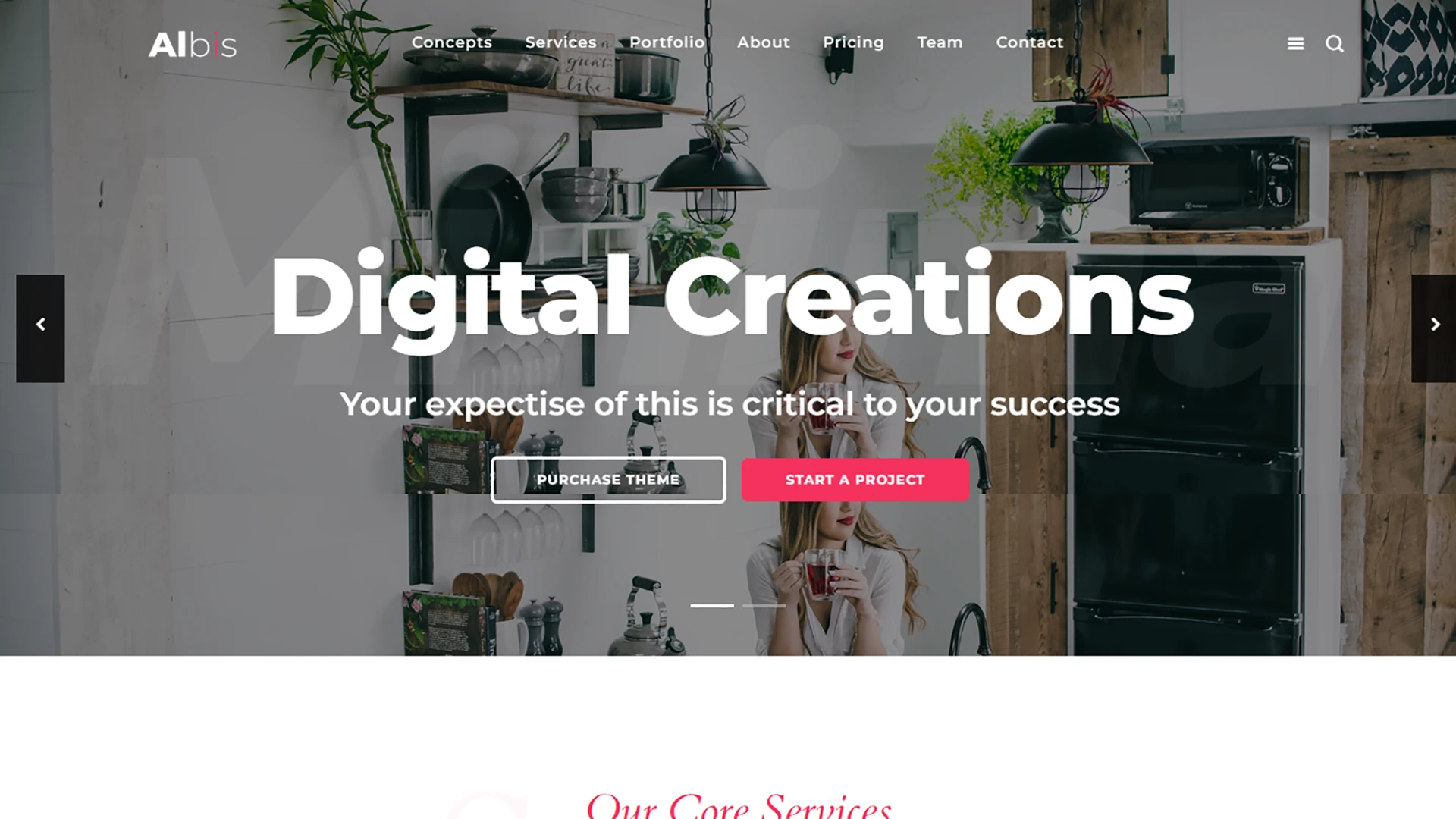 Albis - Digital Agency HTML5 Template