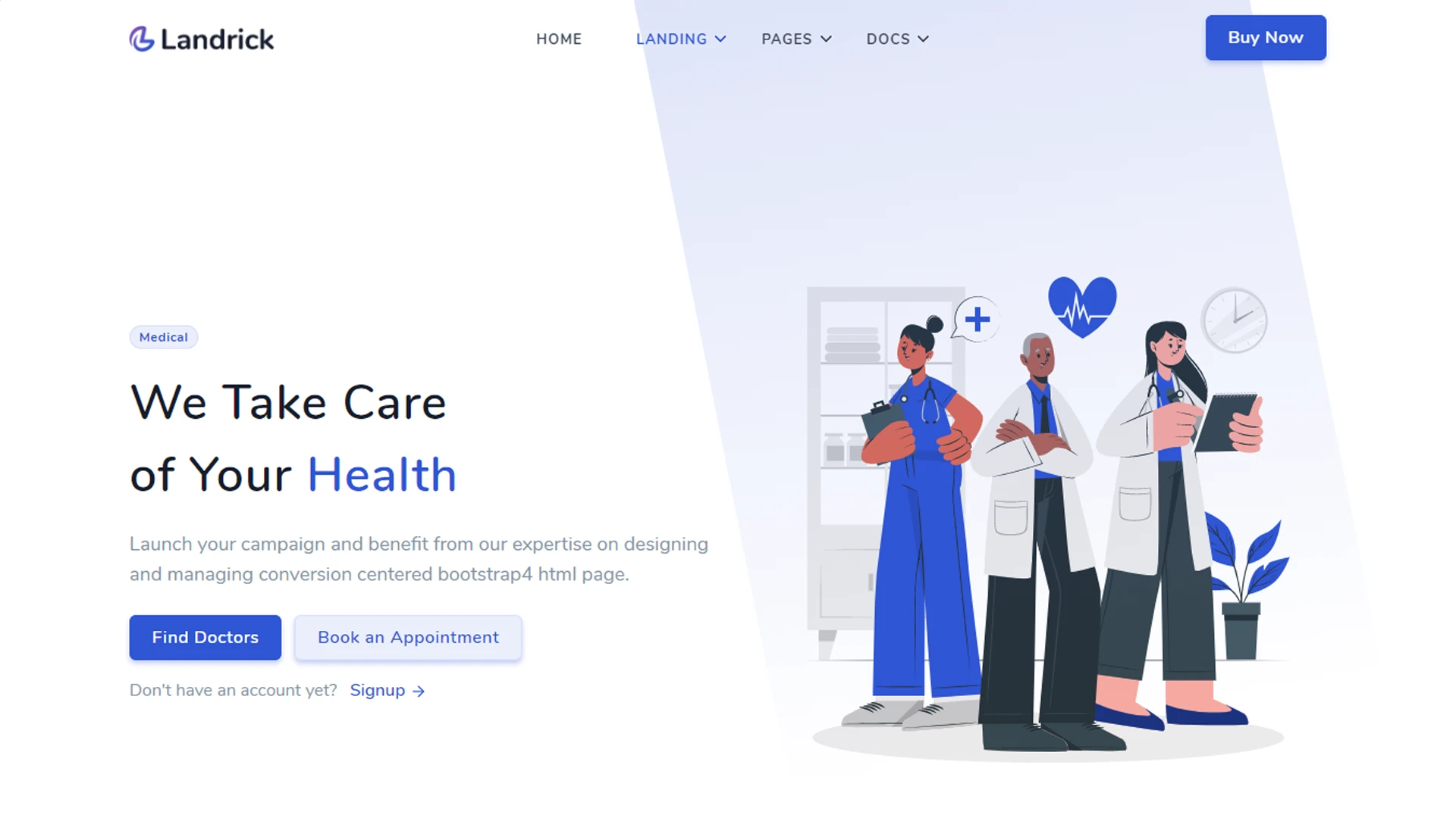 Landrick - App, Saas & Software Landing & Admin Dashboard Bootstrap 5 Template