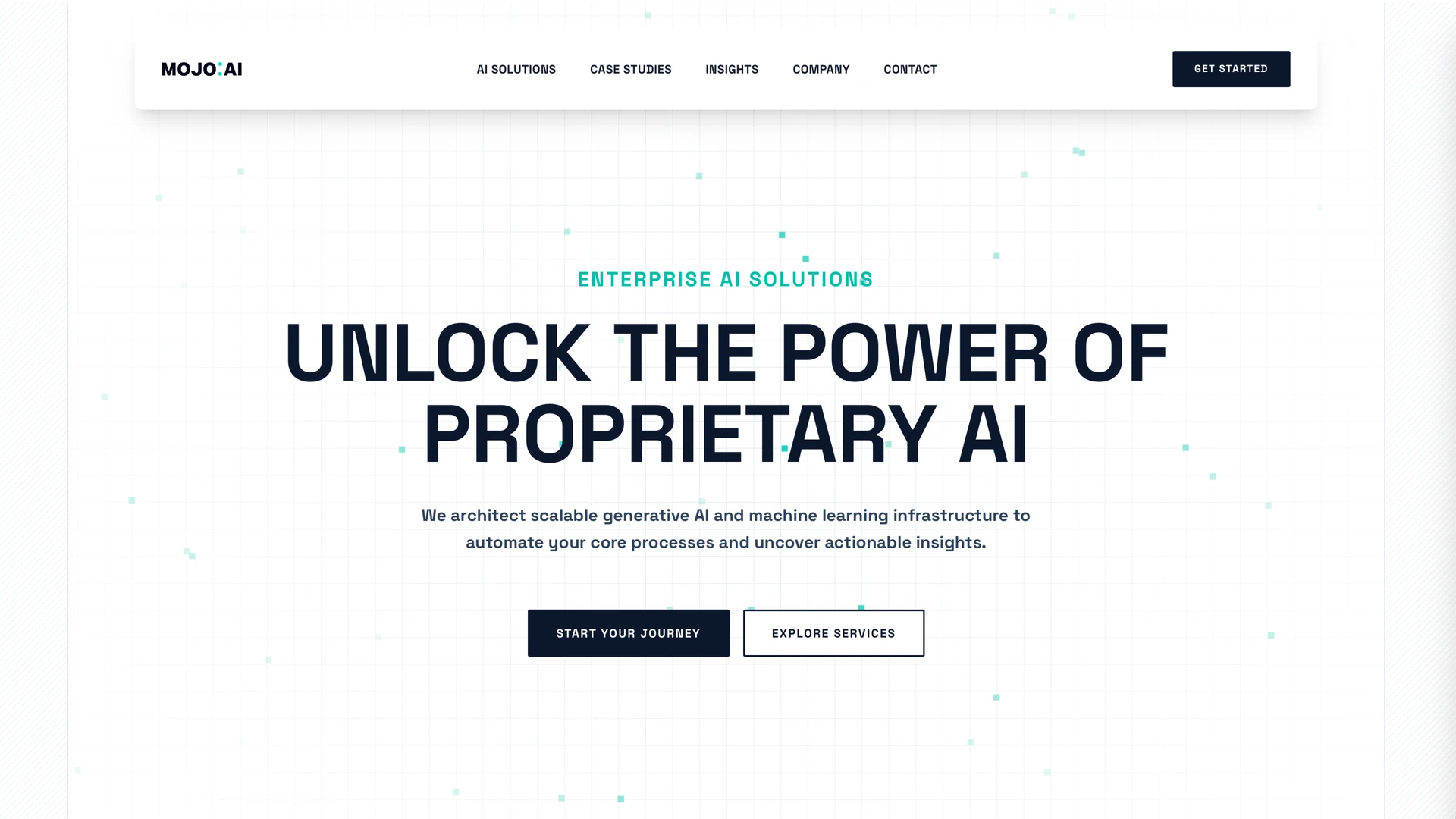 MOJO.AI - Business Consultancy Website Template