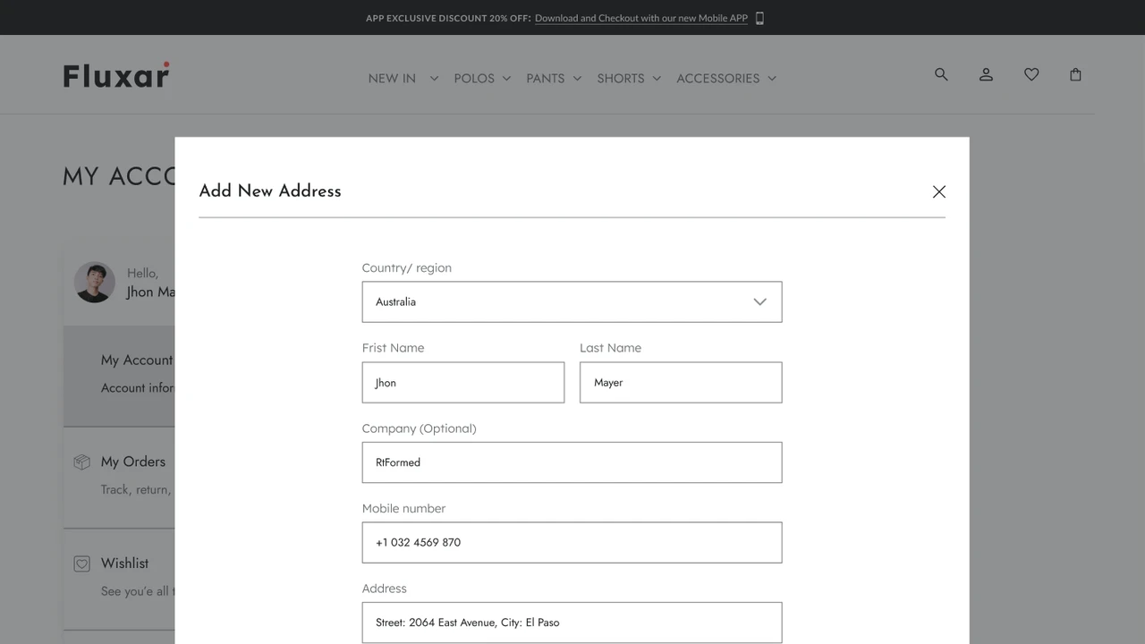 Fluxar - eCommerce Figma Template